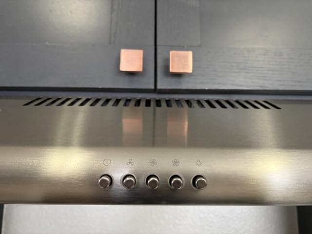 COMFEE' 30 Inch Under Cabinet Range Hood, Ducted/Ductless Convertible | Slim Vent Durable Stainless Steel Kitchen Hood, 3-Speed Exhaust Fan with Reusable Filter and Bright LED Light, 65dB Quiet customer photo 2