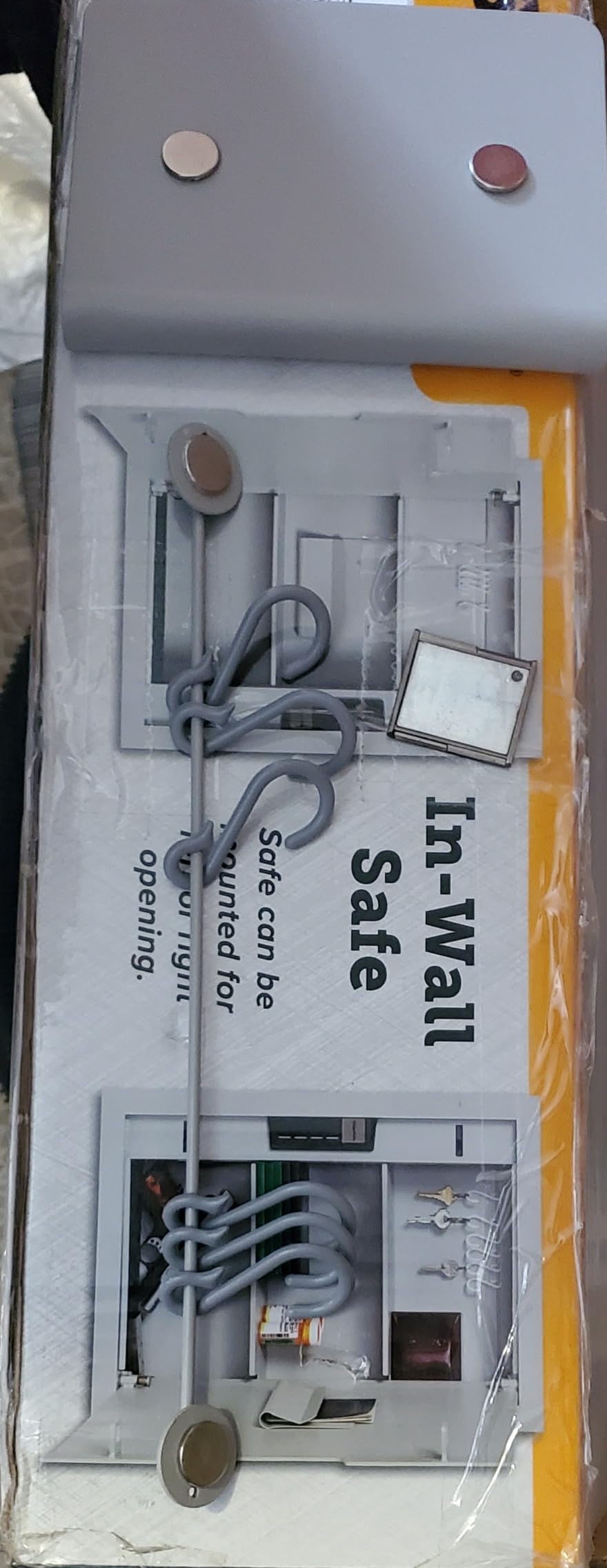 SnapSafe in Wall Gun Safe and Money Safe - Hidden Safe Provides Security for Your Firearms & Valuables, Keypad Entry customer photo 2