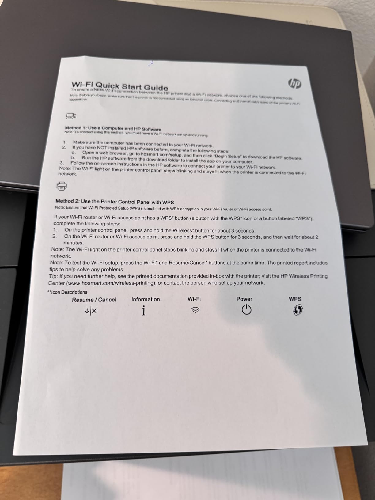 HP LaserJet Pro 3001dw Wireless Black & White Printer, Best-for-Office customer photo 1