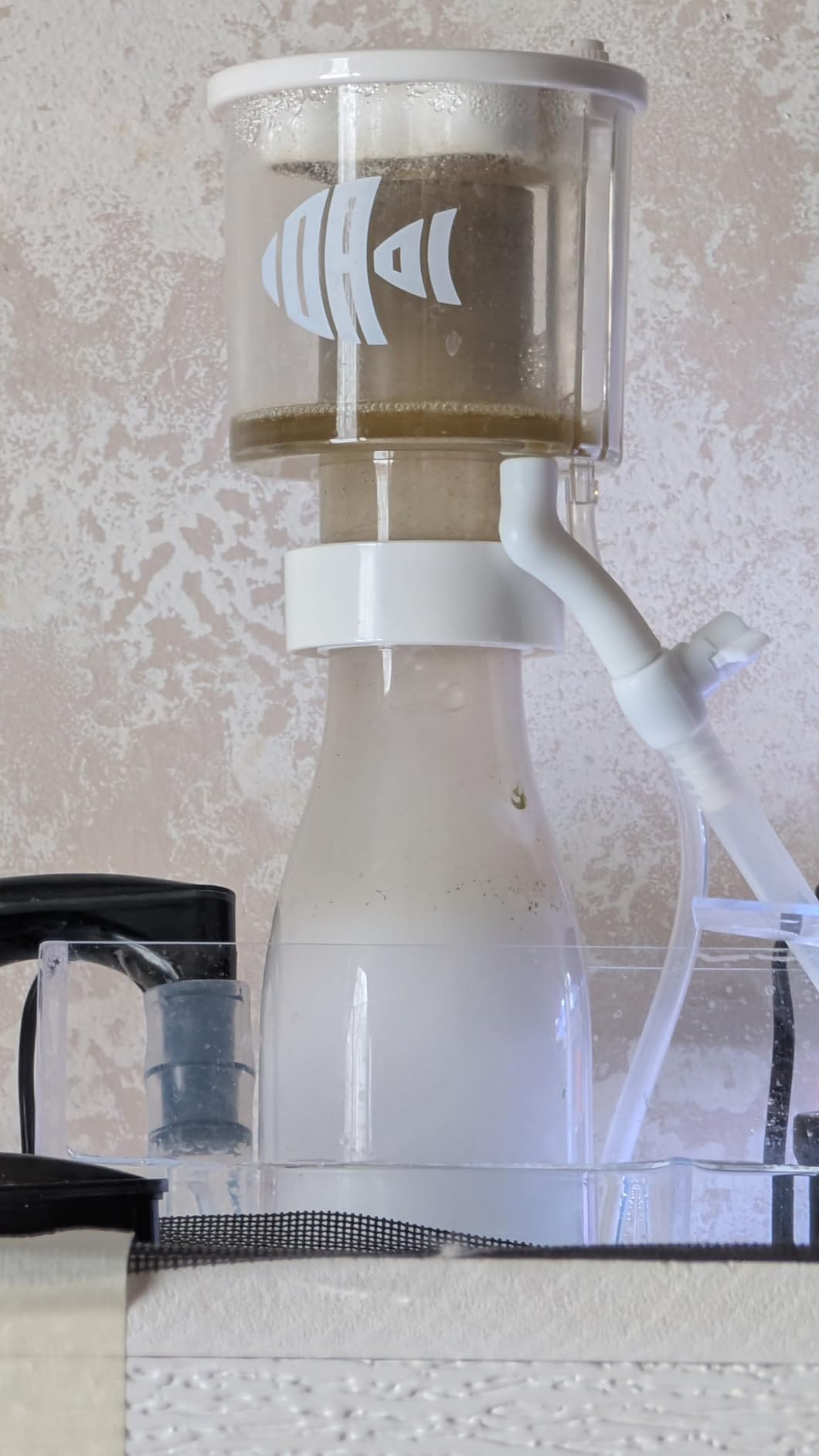 IOAOI Protein Skimmers for Saltwater Aquariums, Hang On Protein Skimmer for Fish Tanks up to 80 Gallons, DC Pinwheel Pump with Controller customer photo 1