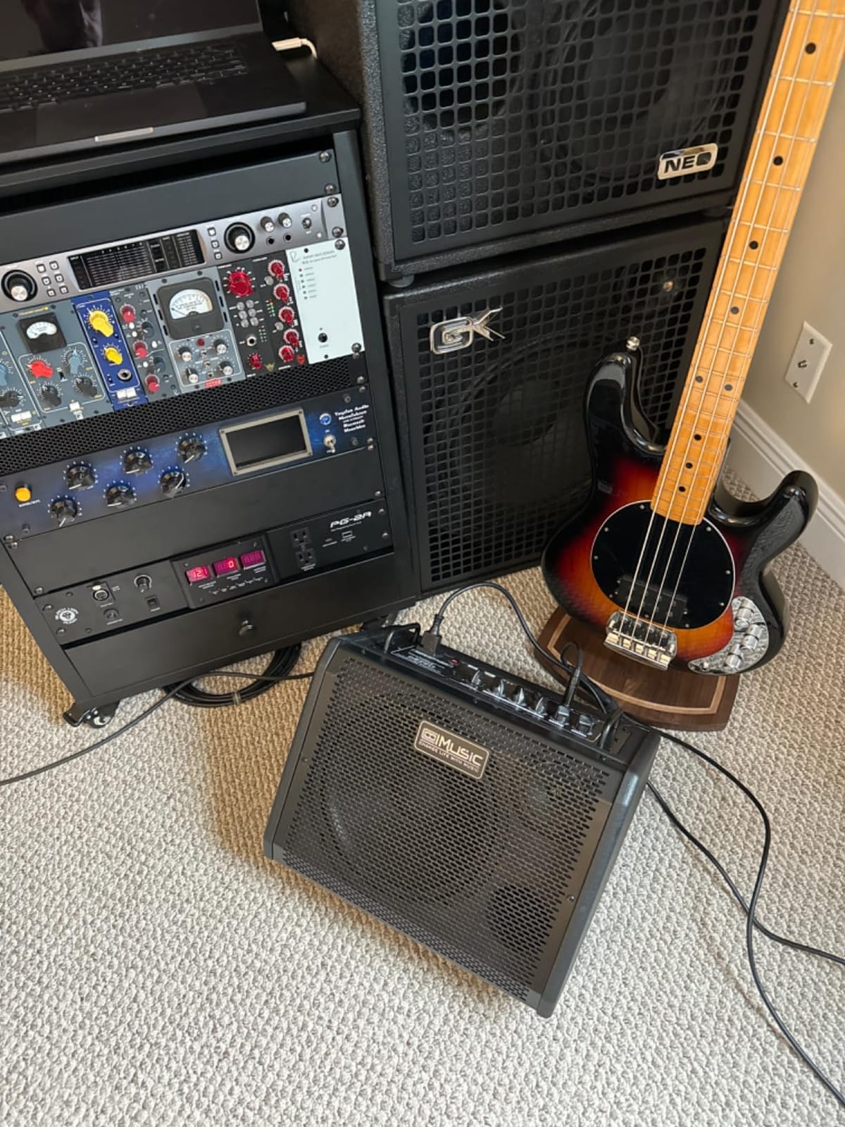 Coolmusic Electric Drum AMP 80-Watt Electronic Drum Amplifier DM80 Keyboard Speaker with Bluetooth customer photo 2