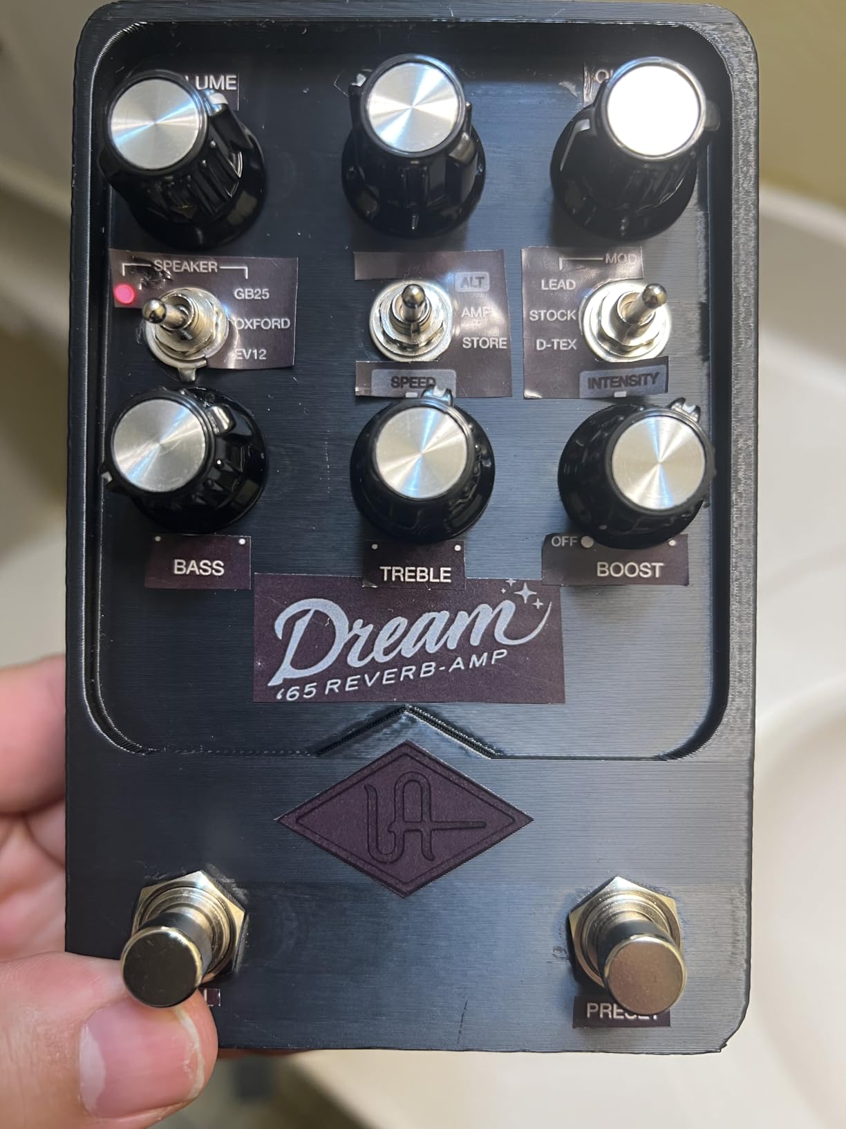 Universal Audio UAFX Dream '65 Reverb Amplifier customer photo 2
