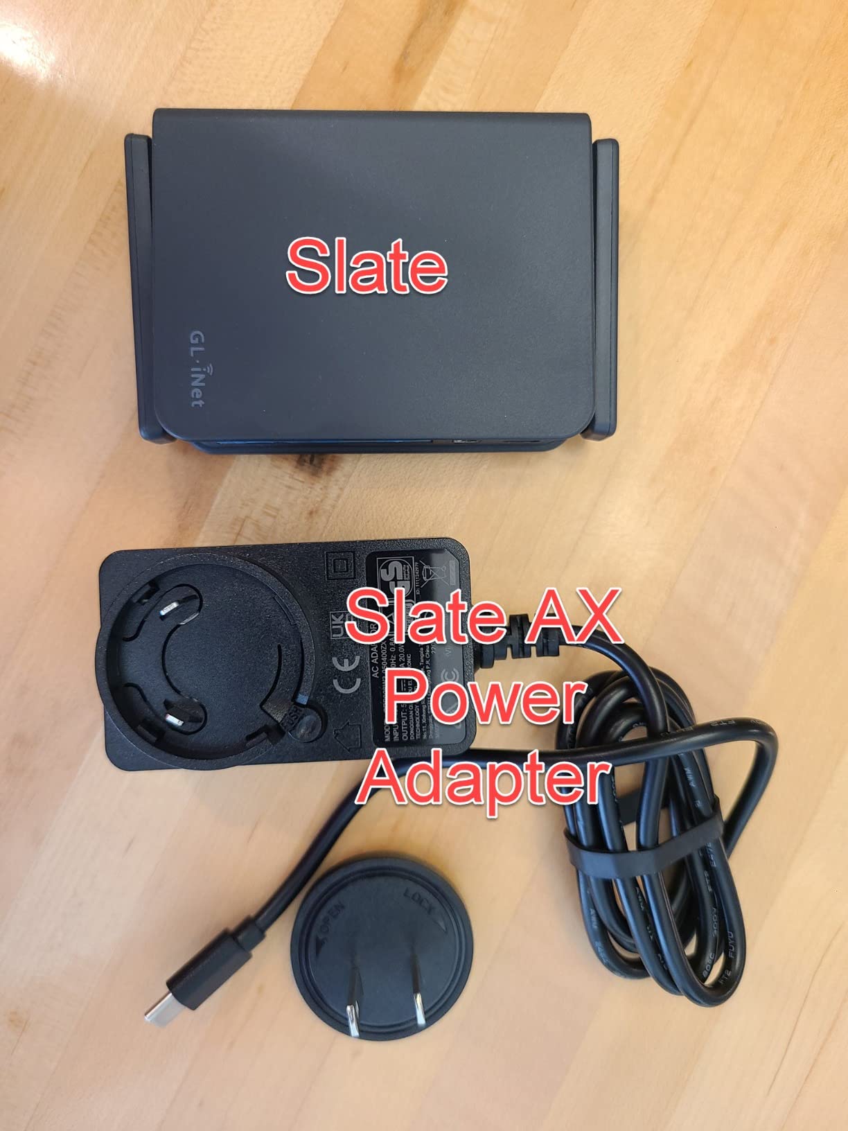GL.iNet GL-AXT1800 Slate AX Pocket-Sized Wi-Fi 6 Travel Router with VPN customer photo 1