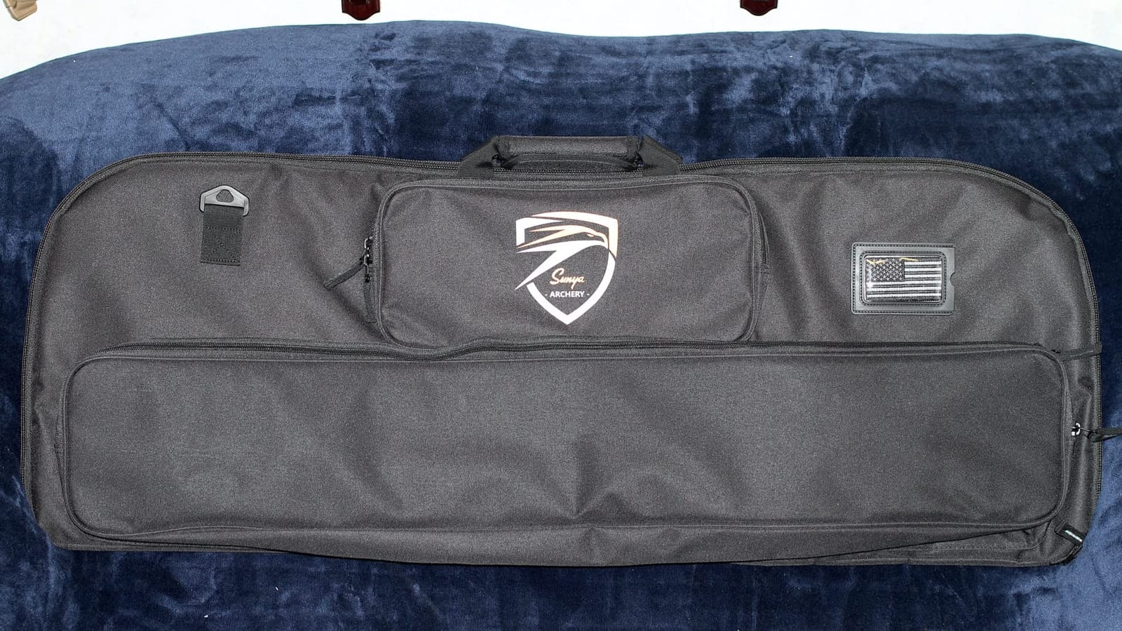 SUNYA Compound Bow Case with Molle System - Neoprene Bow String Protection & Padded Shoulder Sling - Soft Carrying Case for Archery Accessories, Equipment customer photo 2