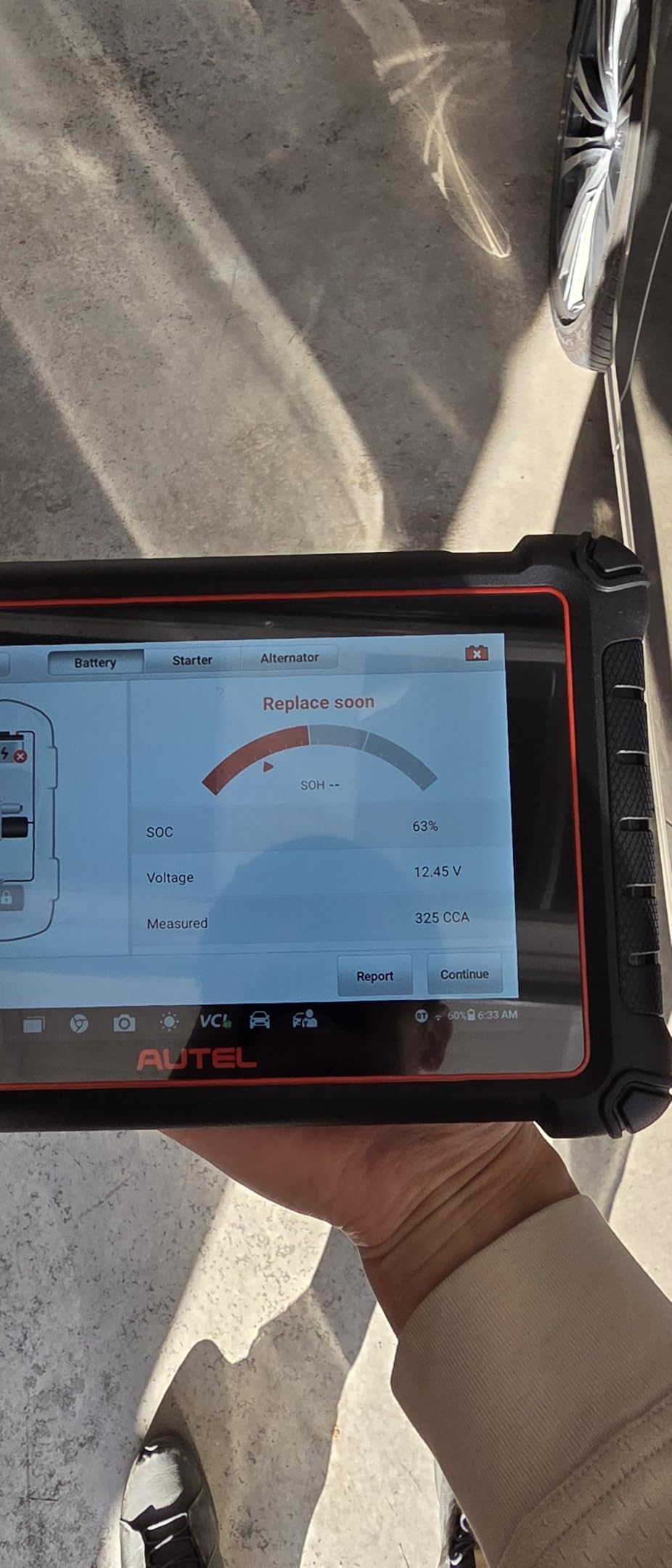 2026 Autel MaxiBAS BT506, 6V 12V 100-2000 CCA Car Battery Tester Analyzer | 12V 24V Auto Cranking/Charging System Test, Adaptive Conductance, High-Precision Battery Load Test for All 12V Cars Truck SUV customer photo 2