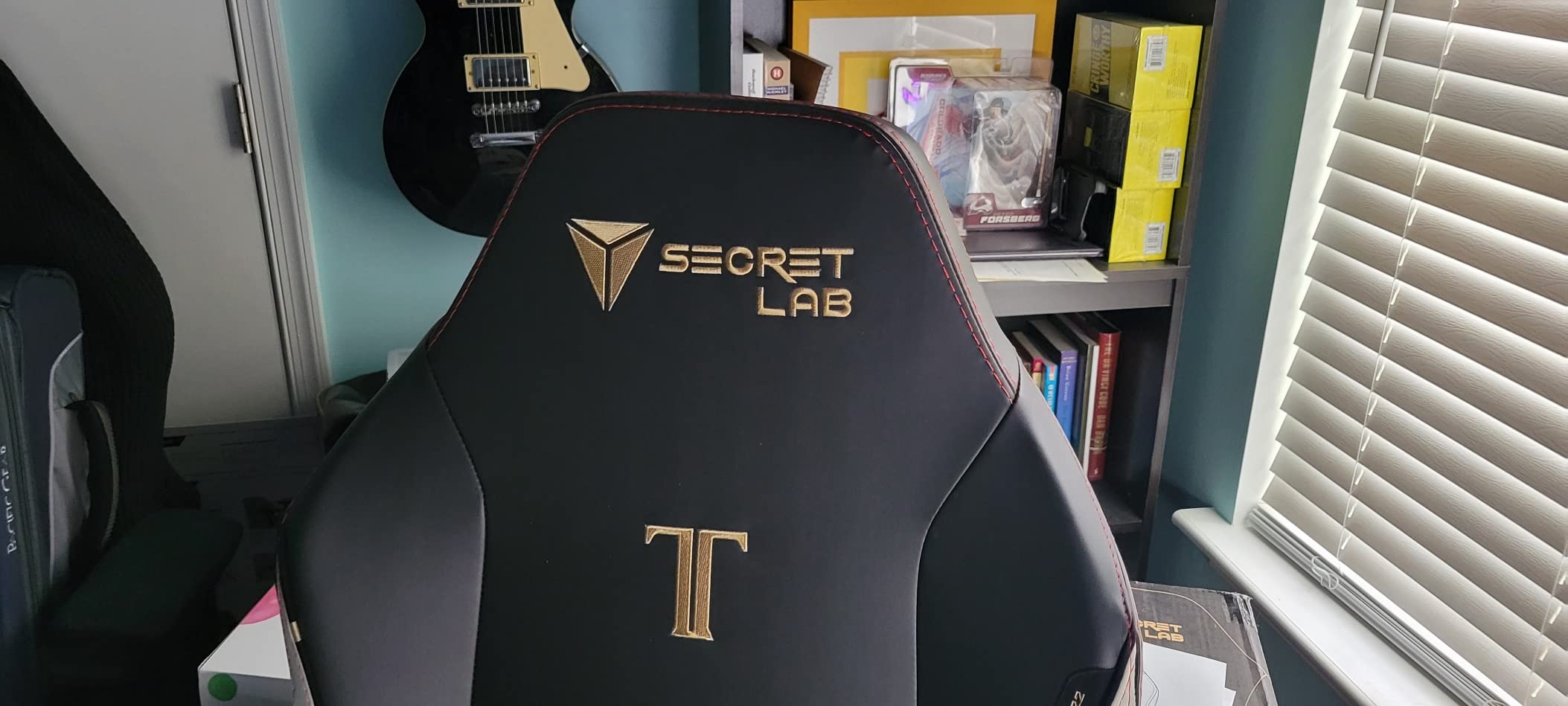 Secretlab Titan Evo Stealth Gaming Chair - Regular, Leatherette, Black | Ergonomic, Lumbar Support, High Back, Reclining, Magnetic Head Pillow, 4D Armrests, Height Adjustable customer photo 2