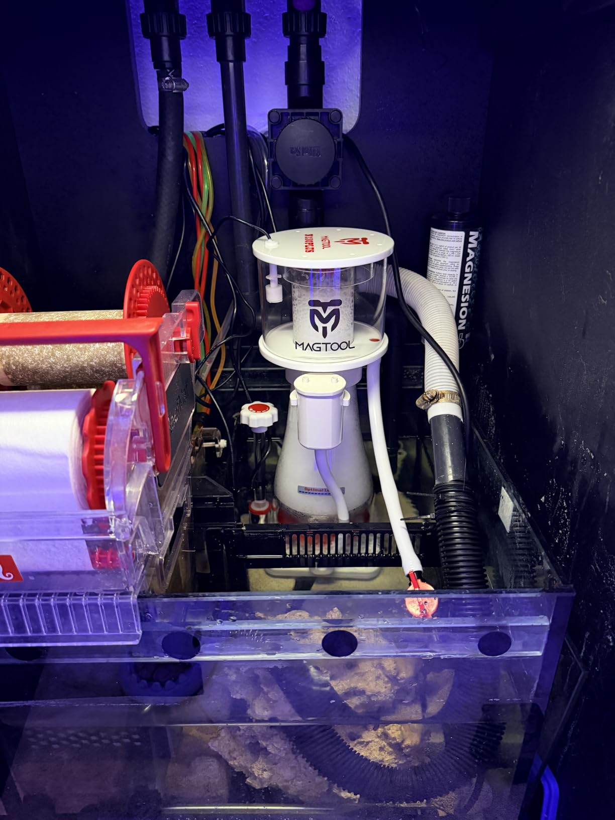 MagTool DC Protein Skimmer with Controllable Pinwheel Pump (N130 Plus) for 105-135 Gal reef tanks customer photo 2