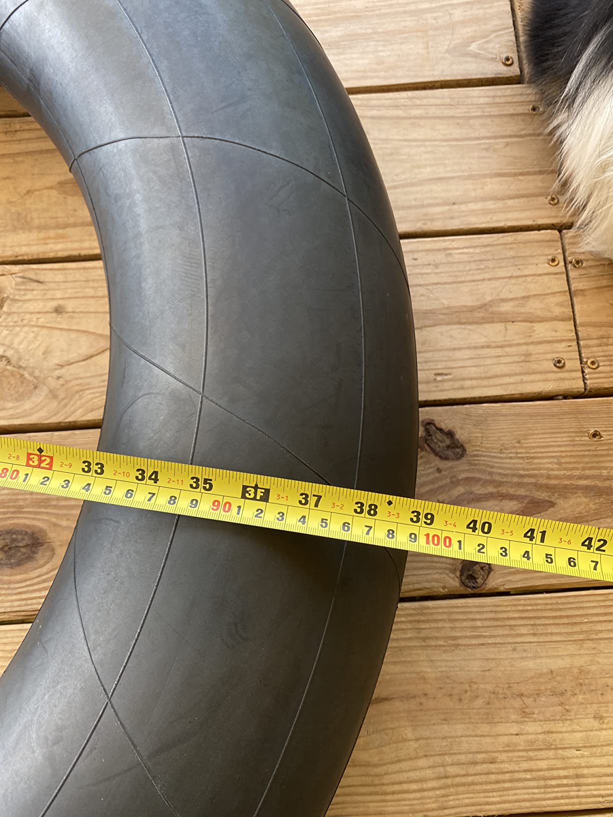 River Tube for Floating Heavy Duty Rubber Snow Tube | River Tube, Sledding Float | Pool Closing Inner Tube | Truck Inner Tubes customer photo 2