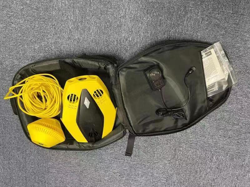 Chasing Dory Underwater Drone - Palm-Sized 1080p Full HD Underwater Drone with Camera for Real Time Viewing, APP Remote Control Green (Yellow) customer photo 1