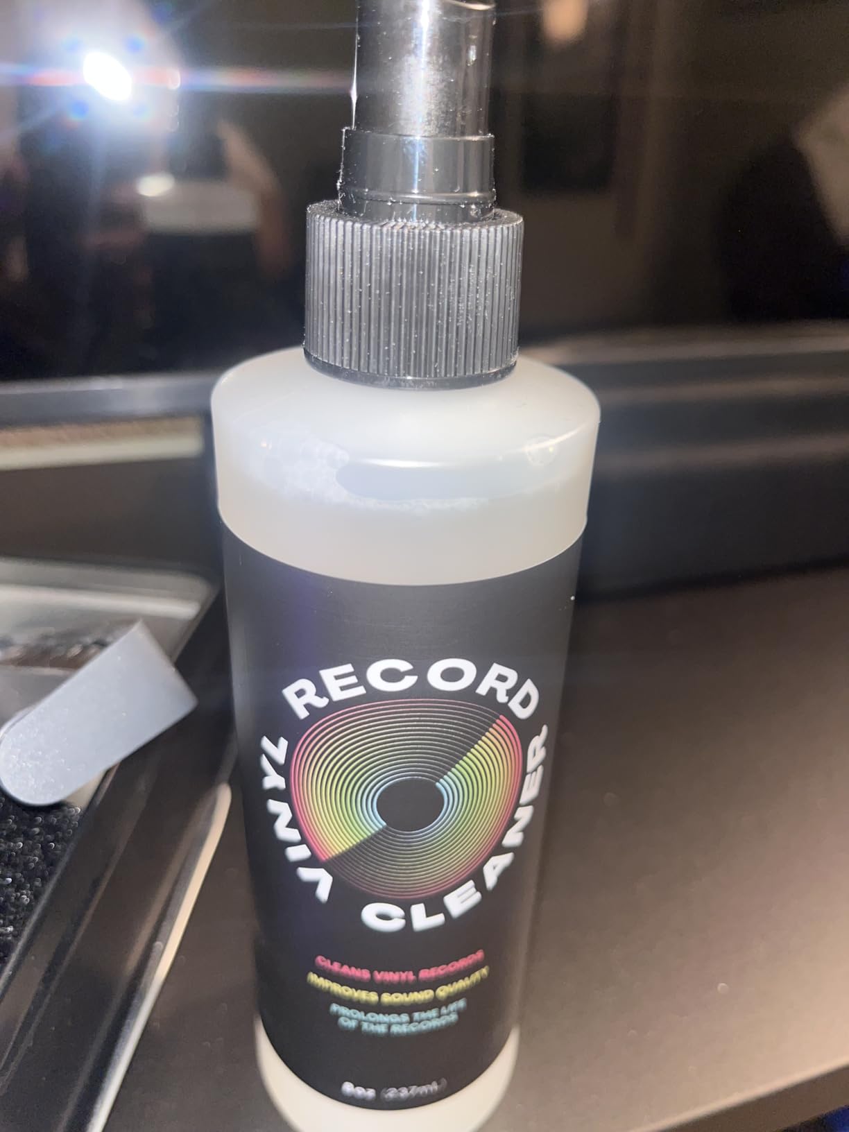 Impresa Record Cleaner Spray Refill - 2 x 8 Fl Oz Removes Dust & Static with Vinyl Cleaning Fluid - Enhances Audio Clarity with Vinyl Record Cleaner Spray customer photo 1