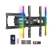 Perlegear UL Listed Full Motion TV Wall Mount for 42-90