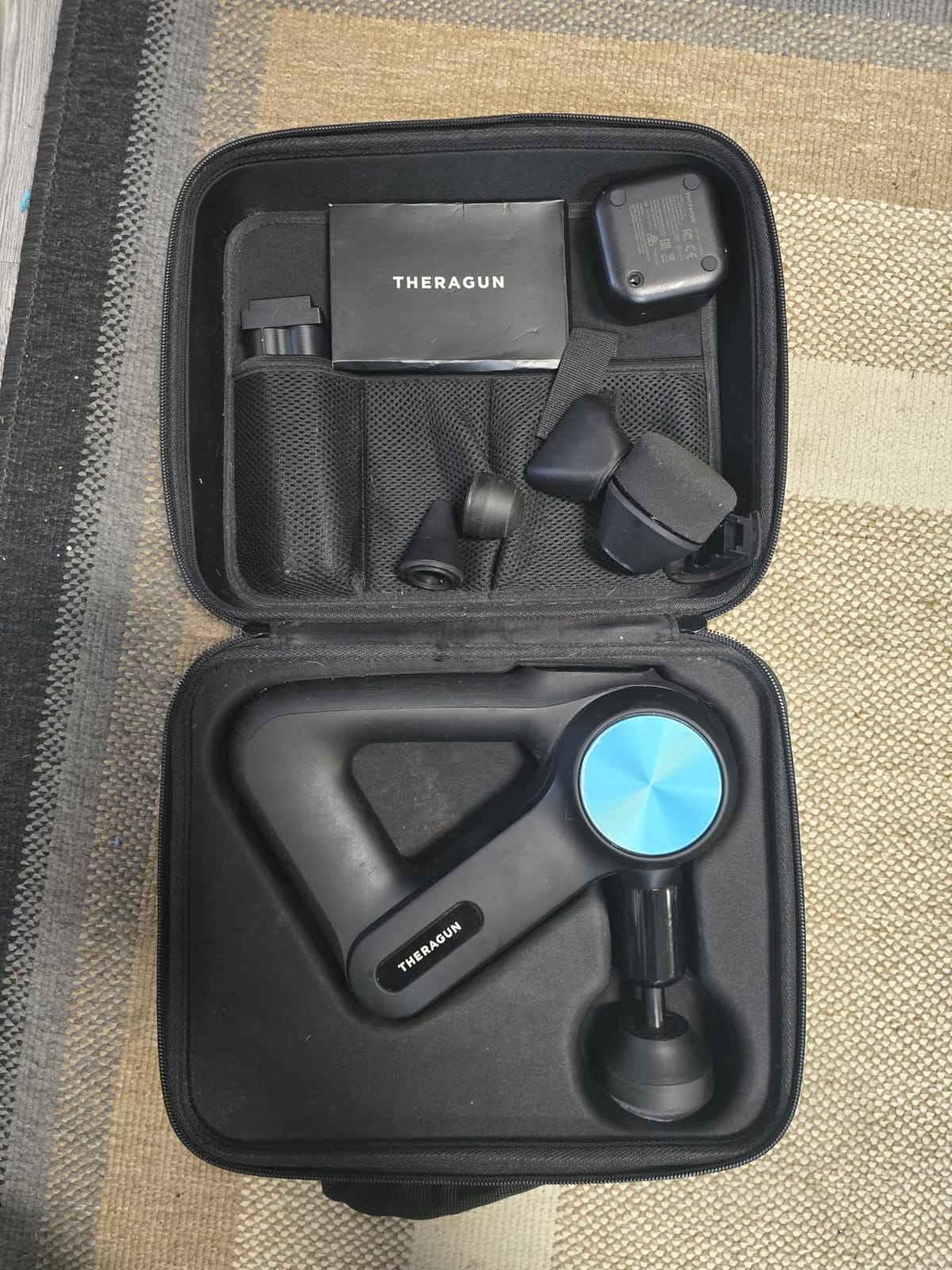 TheraGun Pro Handheld Deep Tissue Massage Gun - Bluetooth Enabled Percussion Massage Gun & Personal Massager for Pain Relief & Circulation in Neck, Back, Leg, Shoulder and Body (Black - 5th Gen) customer photo 2