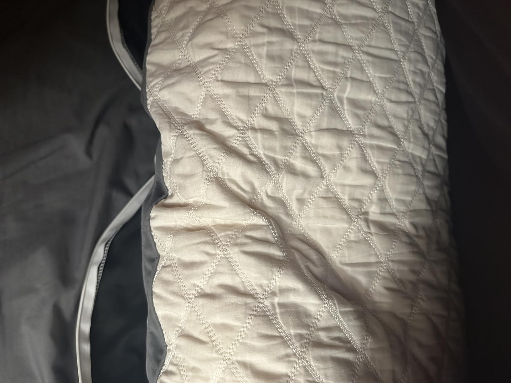 WhatsBedding Memory Foam Body Pillow with Cover, Long Bed Pillow for Adults | Breathable Removable Pillowcase, Skin-friendly, Medium-firm for Side Sleepers, Large Size Fits All customer photo 1
