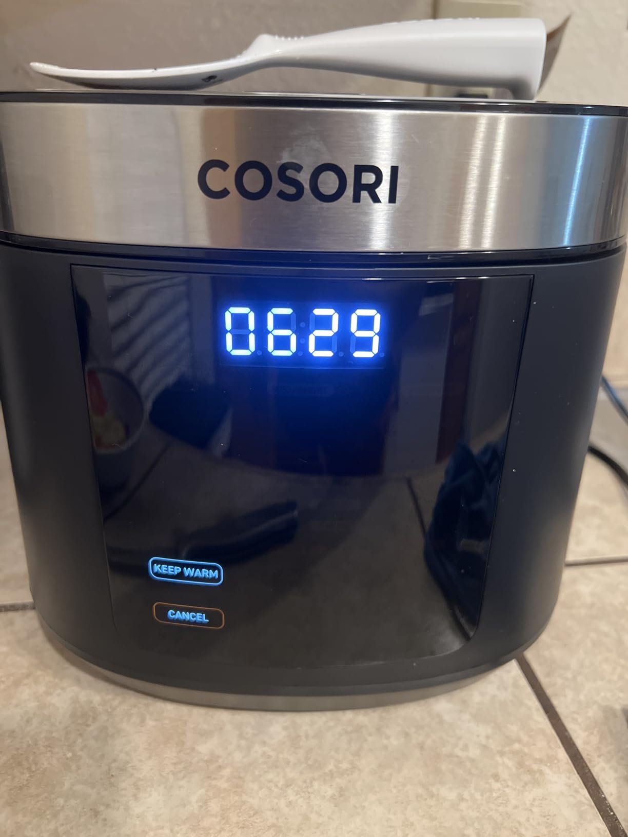 Cosori Rice Cooker 10 Cup, Fuzzy Logic, Ceramic Coating Inner Pot,18-in-1 customer photo 1