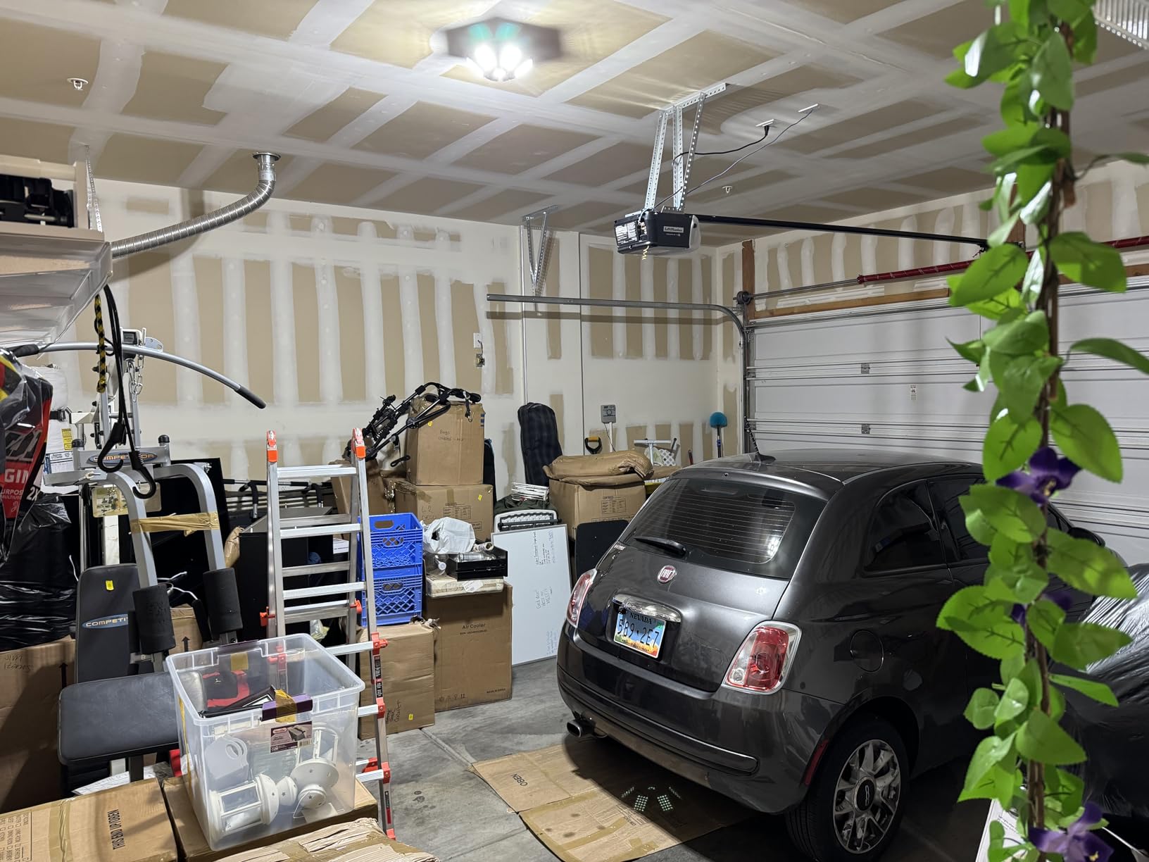 LED Garage Lights Bulb 2 Pack 180W 18000LM 6500K with 6+1 Deformable Panels customer photo 2