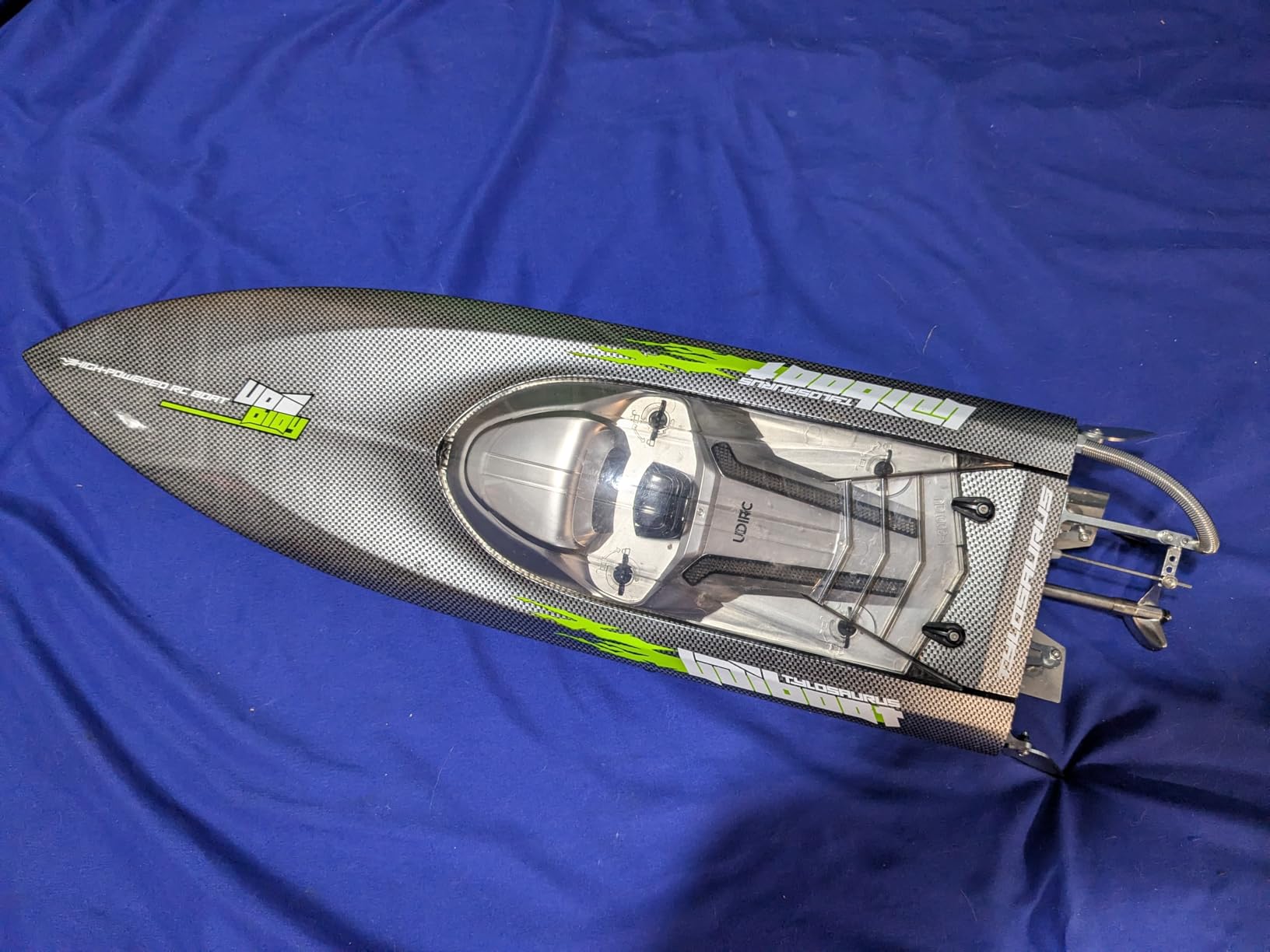 25inch UDI022 Large Remote Control Boat for Adults, RC Brushless Watercraft 50km/h 31mph, 3S/4S Battery customer photo 1
