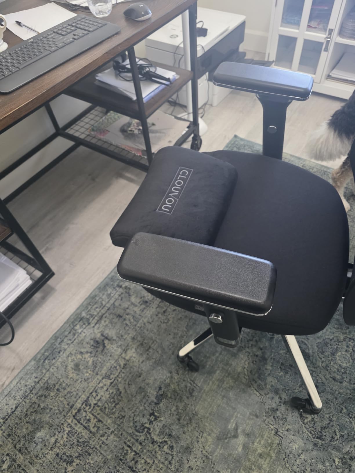CleverSeat Ergonomic Office Chair Comfy [#1 in Tests] Swivel Chair | Ergonomic Chair with Breathable Mesh Back | Computer Chair with wheels | Home Office Desk Chair with 3D Headrest | For 330lbs customer photo 2