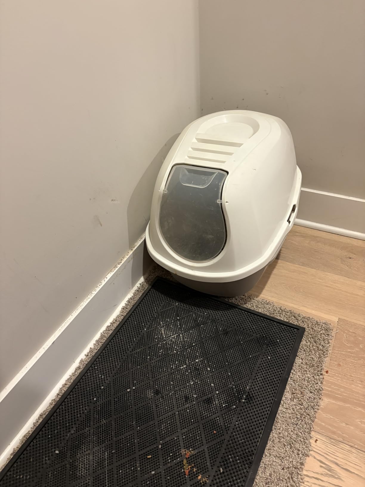 Litter-Robot 4 with Step & Fence by Whisker, Black | Automatic, Self-Cleaning Cat Litter Box, Helps Reduce Litter Box Odors, Never Scoop Again, Includes 1 Year of WhiskerCare customer photo 2