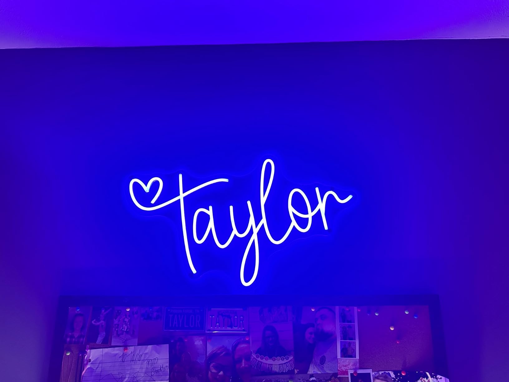 IbayNawi Custom Neon Signs, Neon Sign Customizable for Wall Decor, Personalized Neon Sign for Wedding Birthday Party Gift customer photo 1