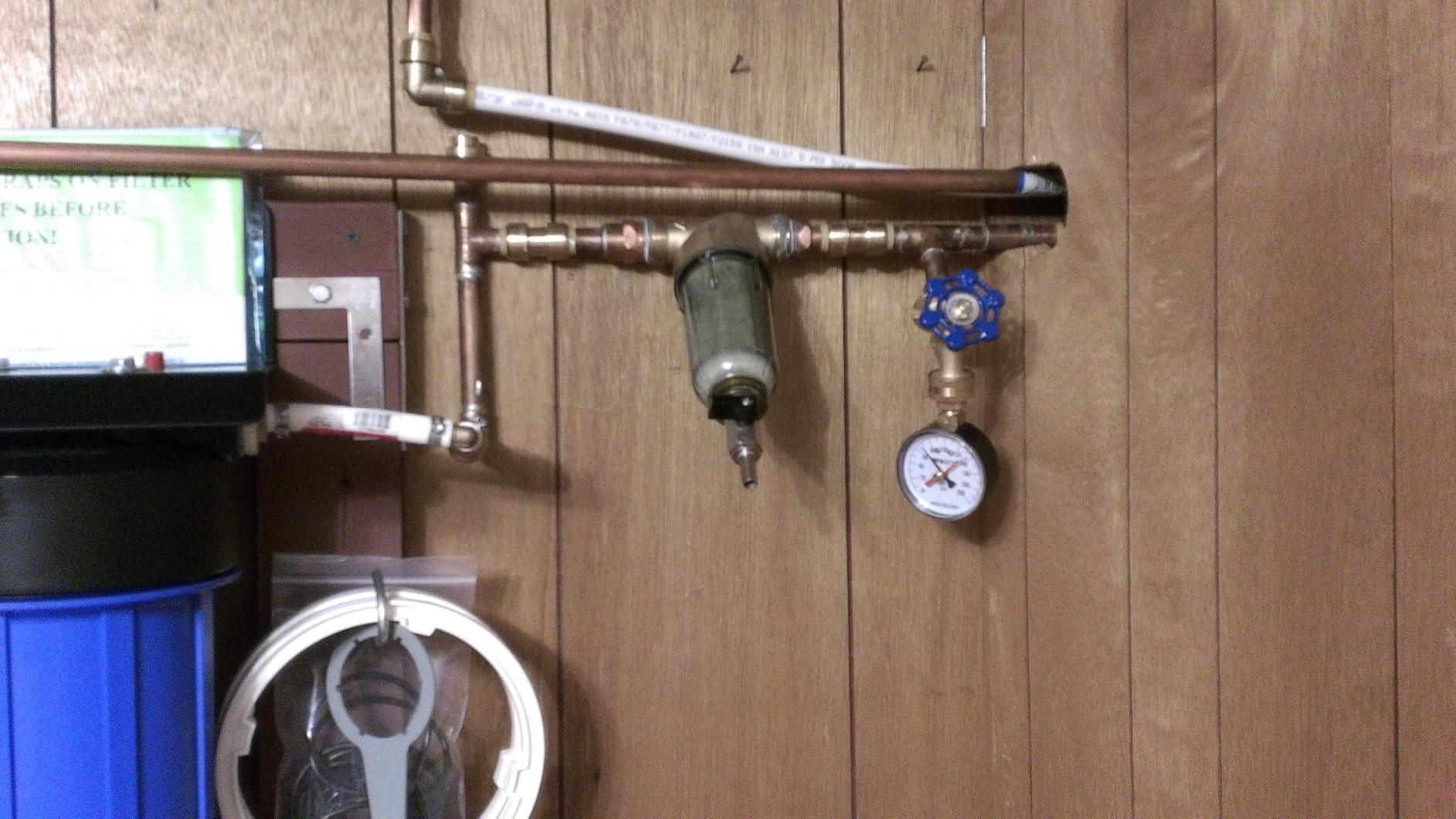 iSpring Whole House Water Filter System w/Auto-Flushing Spin Down Sediment Filter, Water Descaler, GAC+KDF, and Carbon Block Filter, WGB32B-KDS+WSP50ARB customer photo 2