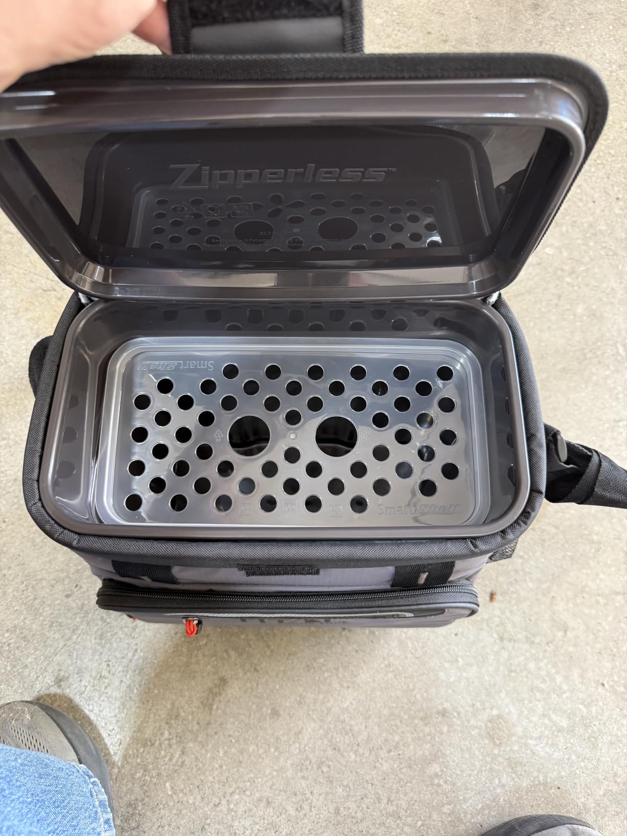 Titan by Arctic Zone Deep Freeze Cooler - Zipperless Hardbody Cooler - Deep Freeze Insulation, HardBody Liner, and SmartShelf customer photo 2