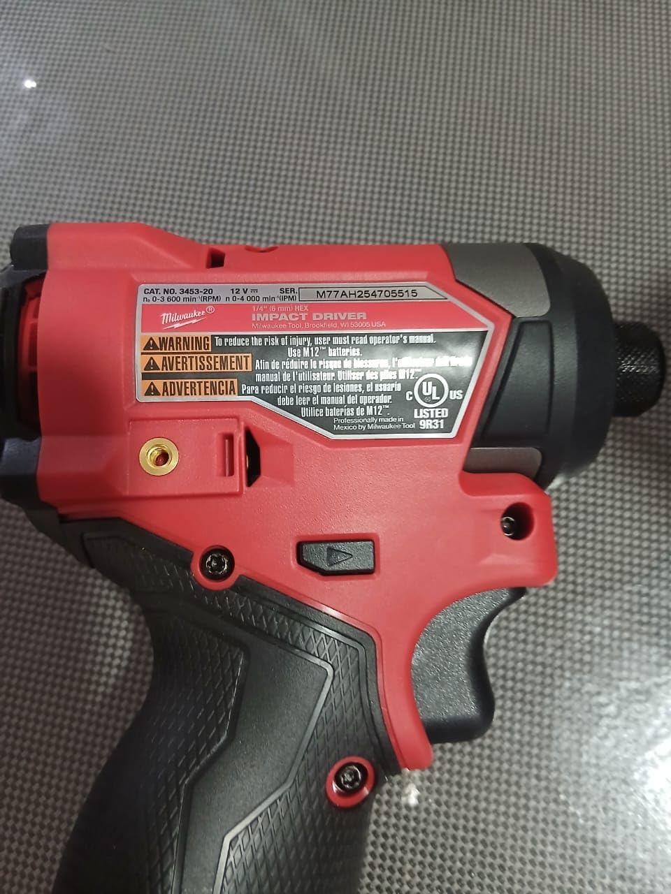 Milwaukee Electric - M12 Fuel. 1/4 HEX Impact Driver KIT customer photo 2