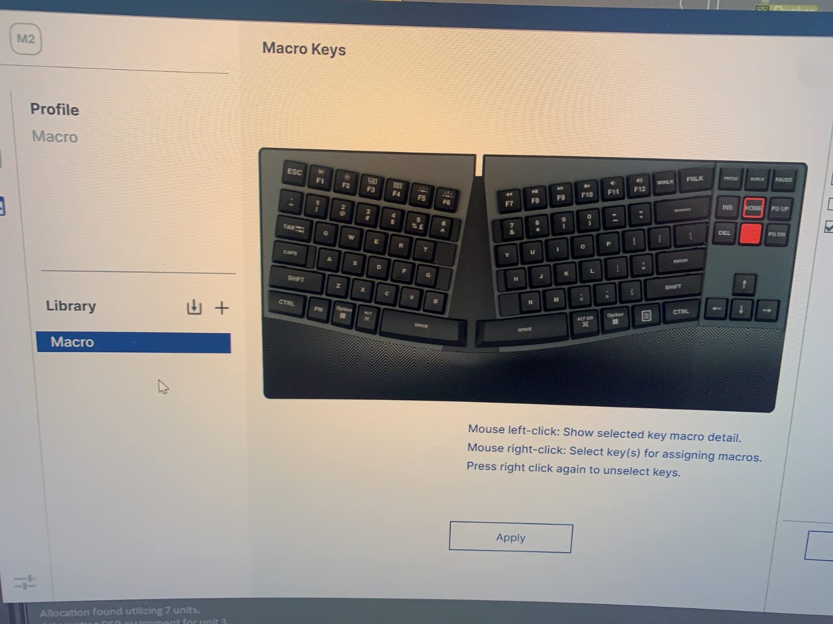 Perixx PERIBOARD-335BL Wired Ergonomic Mechanical Compact Keyboard - Low-Profile Blue Clicky Switches - Programmable Feature with Macro Keys - Compatible with Windows and Mac OS X - US English customer photo 2