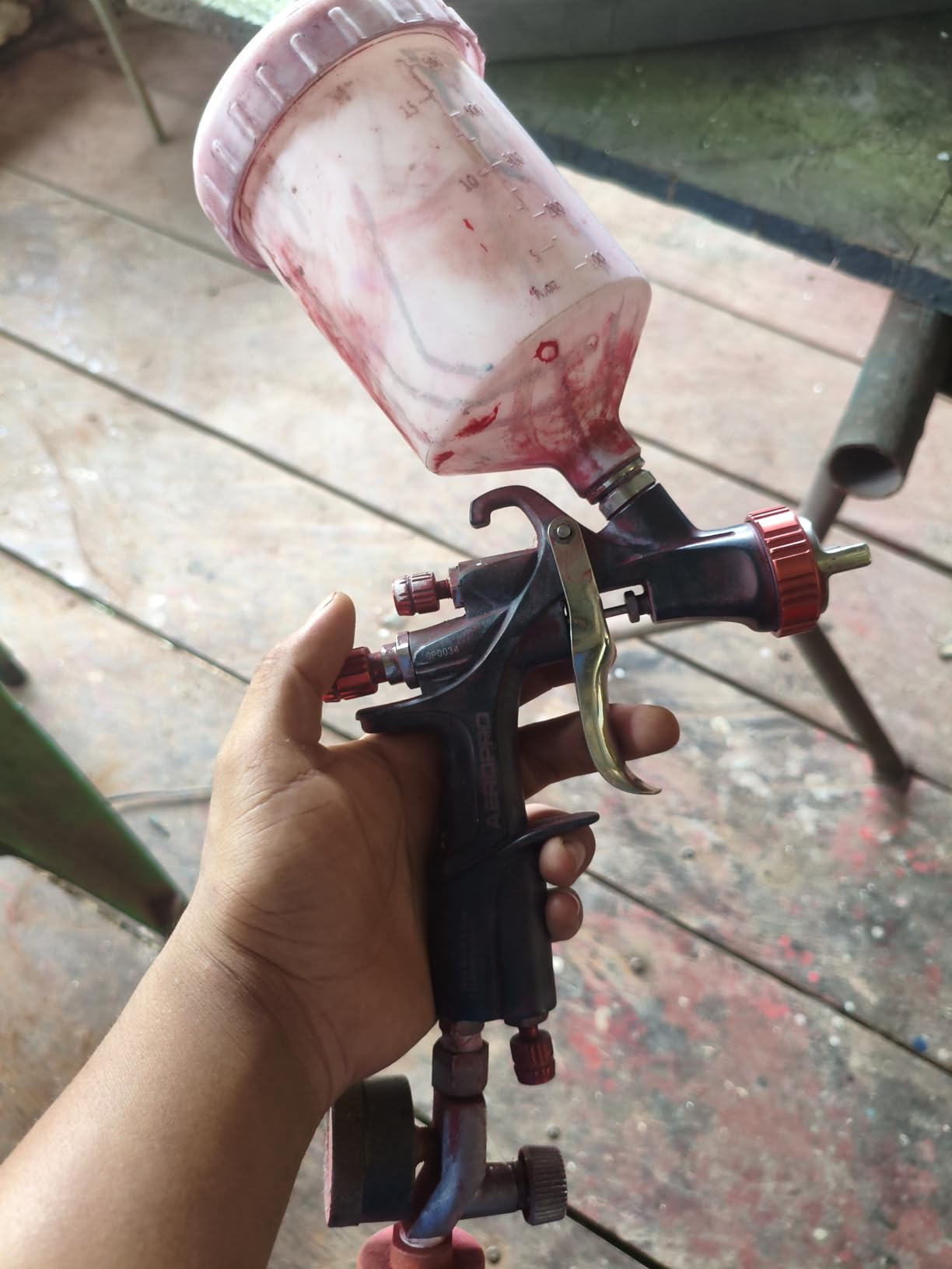 AEROPRO Tools R500 LVLP Air Spray Gun,Professional Automotive Paint Sprayer | A610 Car Paint Gun Sprayer with 1.3/1.5/1.7mm Nozzles and Air Regulator, Paint Gun for Car, Furniture, Varnish and Top Coat customer photo 1