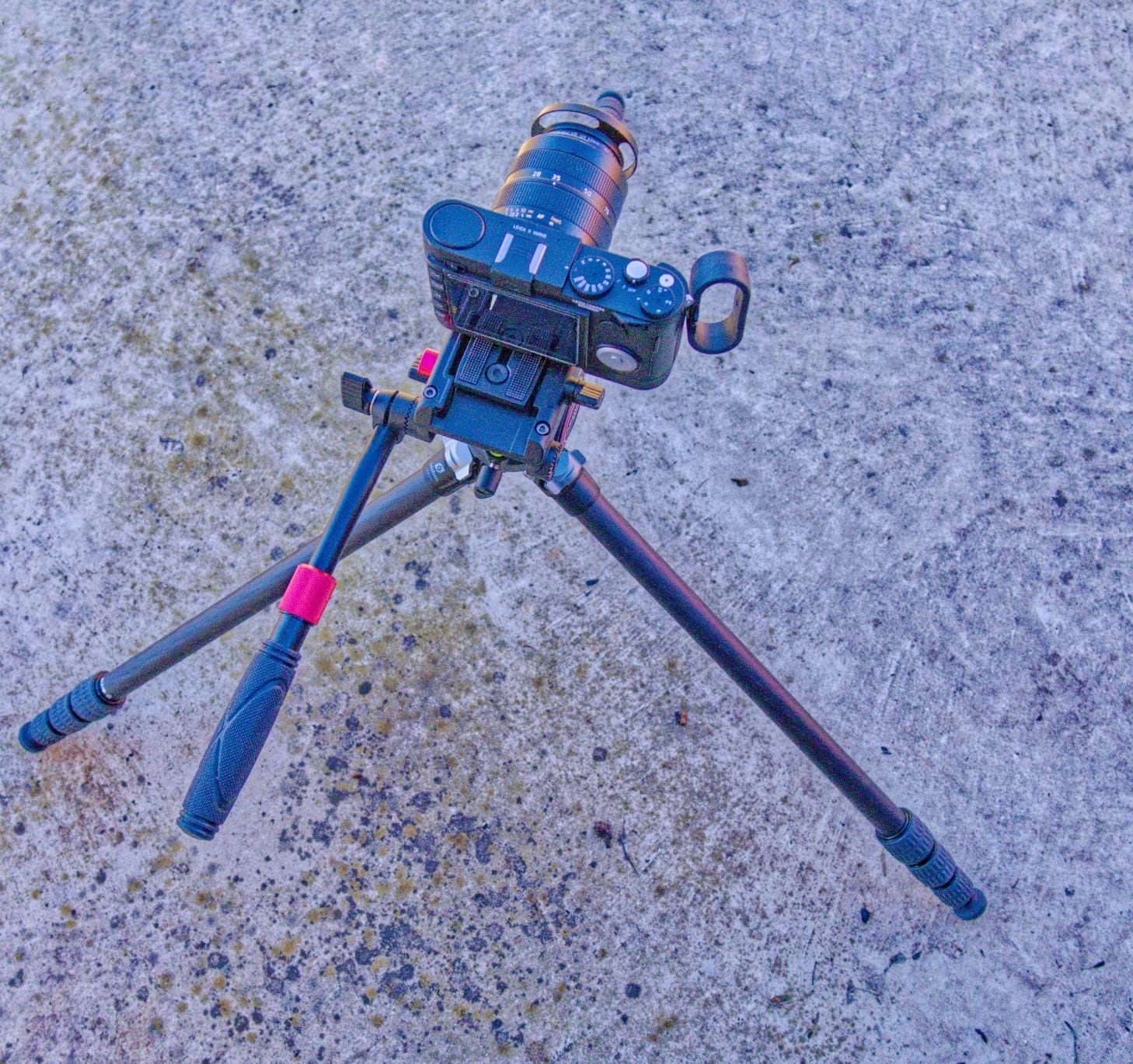 NEEWER Video Tripod Fluid Head GM001 with Quick Release Plate, Telescopic Handle & Panorama Scaled Base, Max Load 13.2lb/6kg, Heavy Duty for DSLR Video Cameras customer photo 1