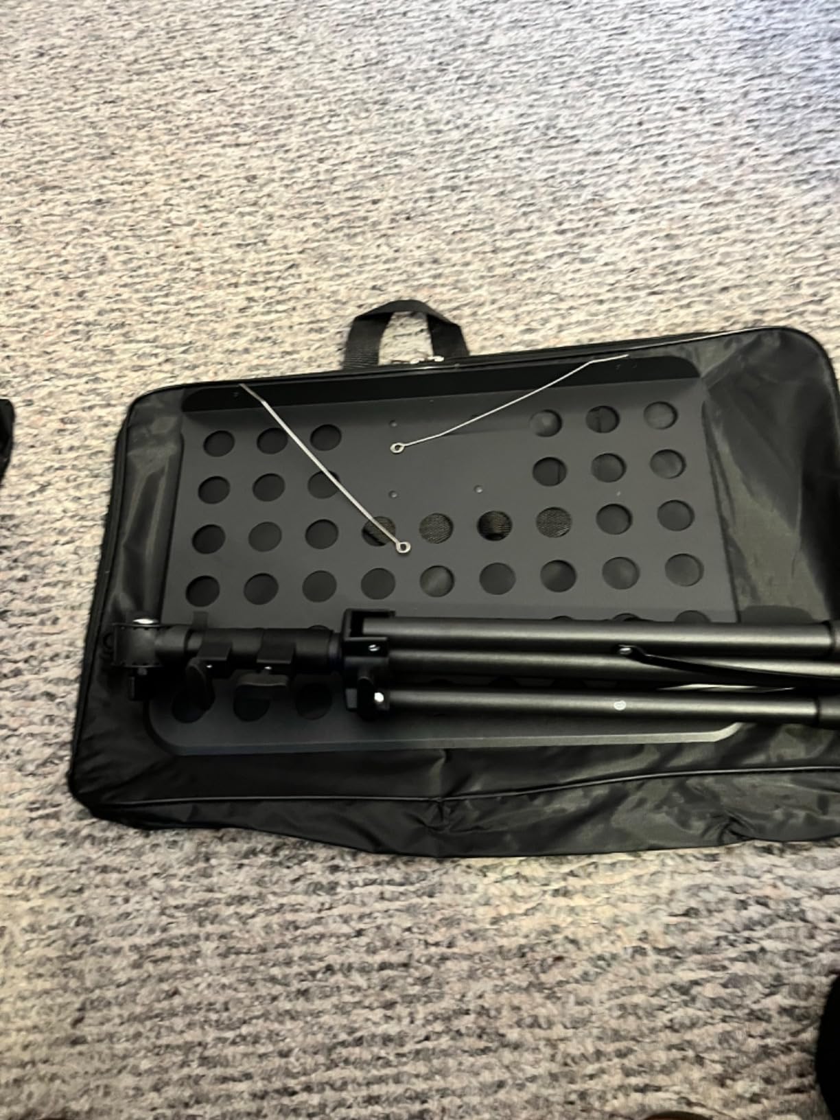 Mdvora 1/2/3 Pack Sheet Music Stand, with Carrying Bag | for Guitar, Ukulele, Violin Players(Standard Version, 1 Pack) customer photo 2