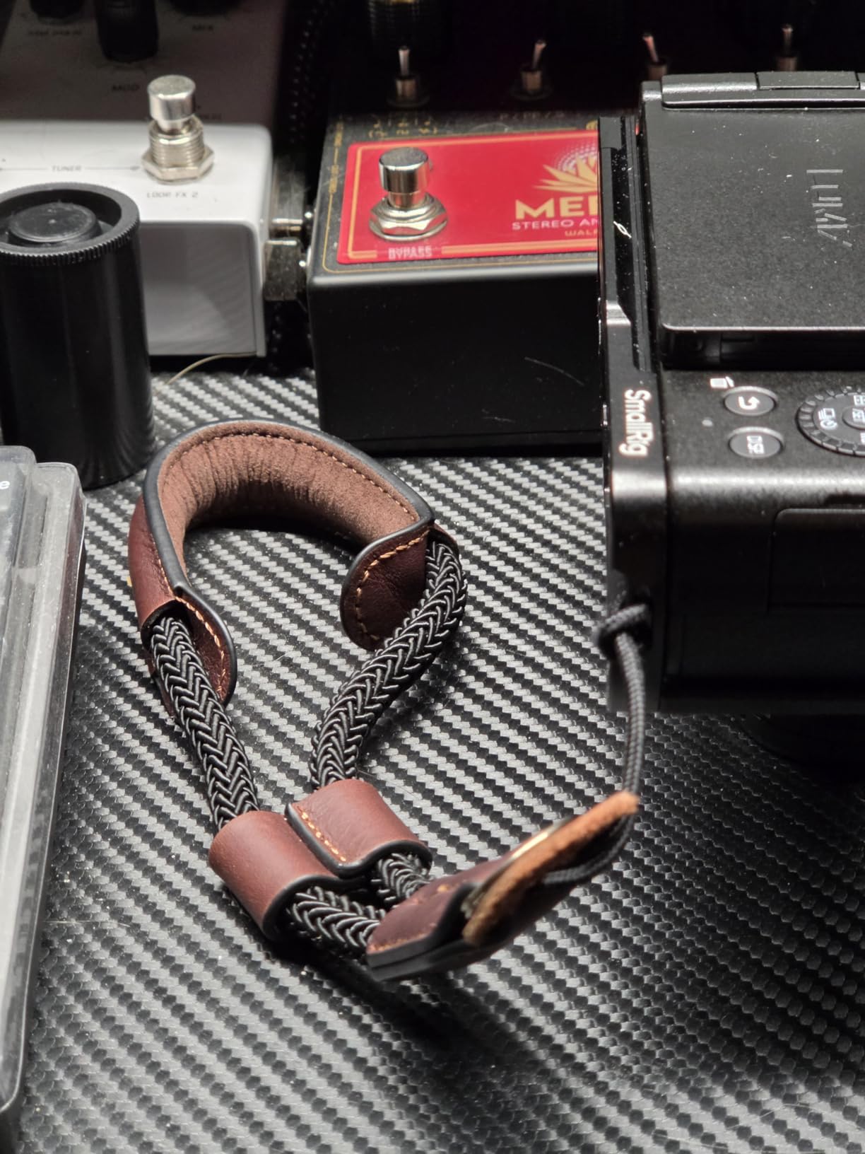 SMALLRIG Camera Wrist Strap, Vintage Leather Camera Hand Strap for Fujifilm | Adjustable Safety for DSLR SLR Mirrorless and Compact Cameras, Brown - 3926 customer photo 1