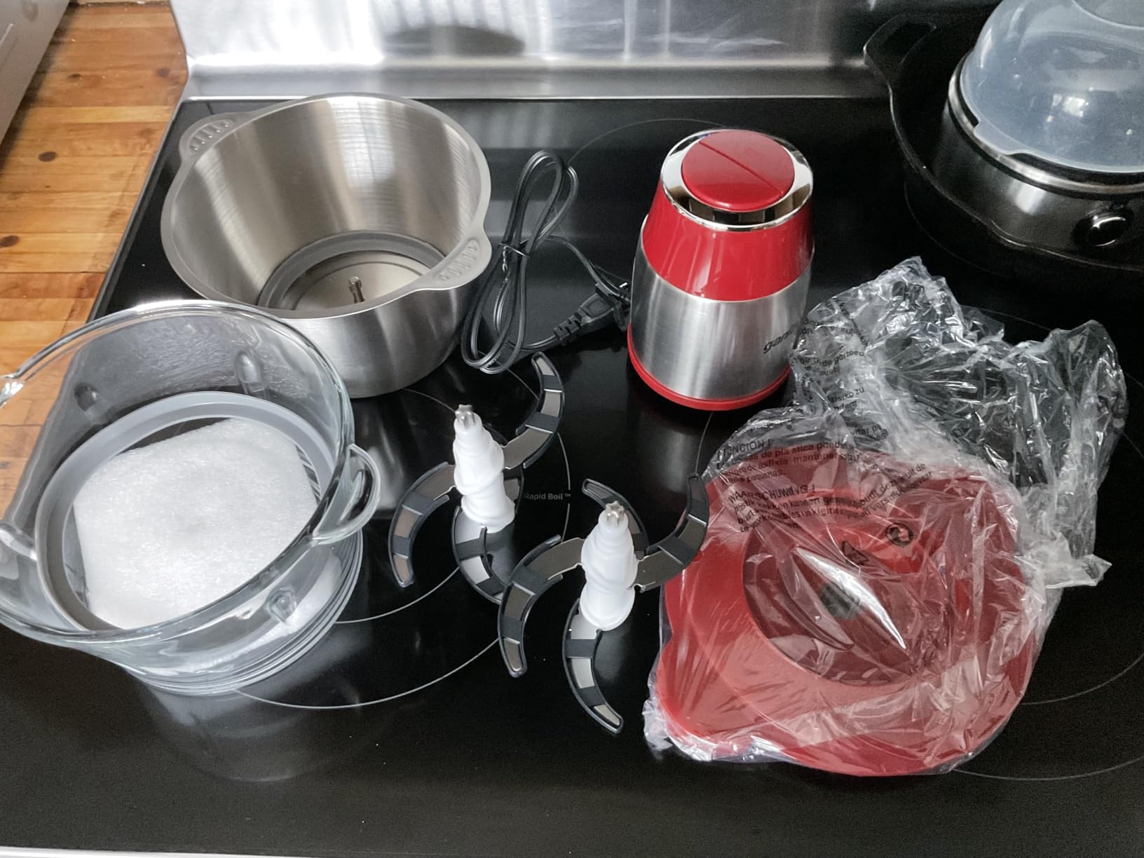 Ganiza Food Processors with 2 Bowls, 450W Meat Grinder Vegetable Chopper customer photo 2