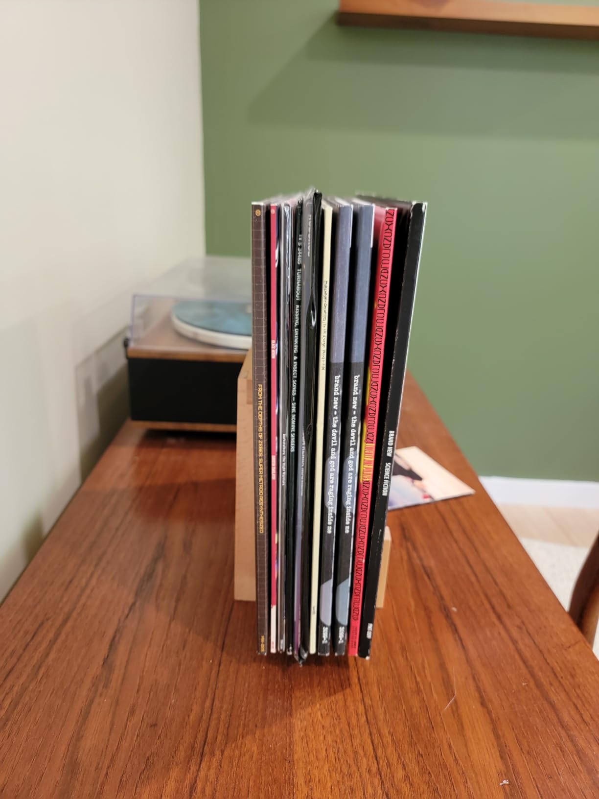 Vinyl Record Storage Holder, Black Lp Record Holder | Metal Album Storage for Vinyl Records customer photo 2