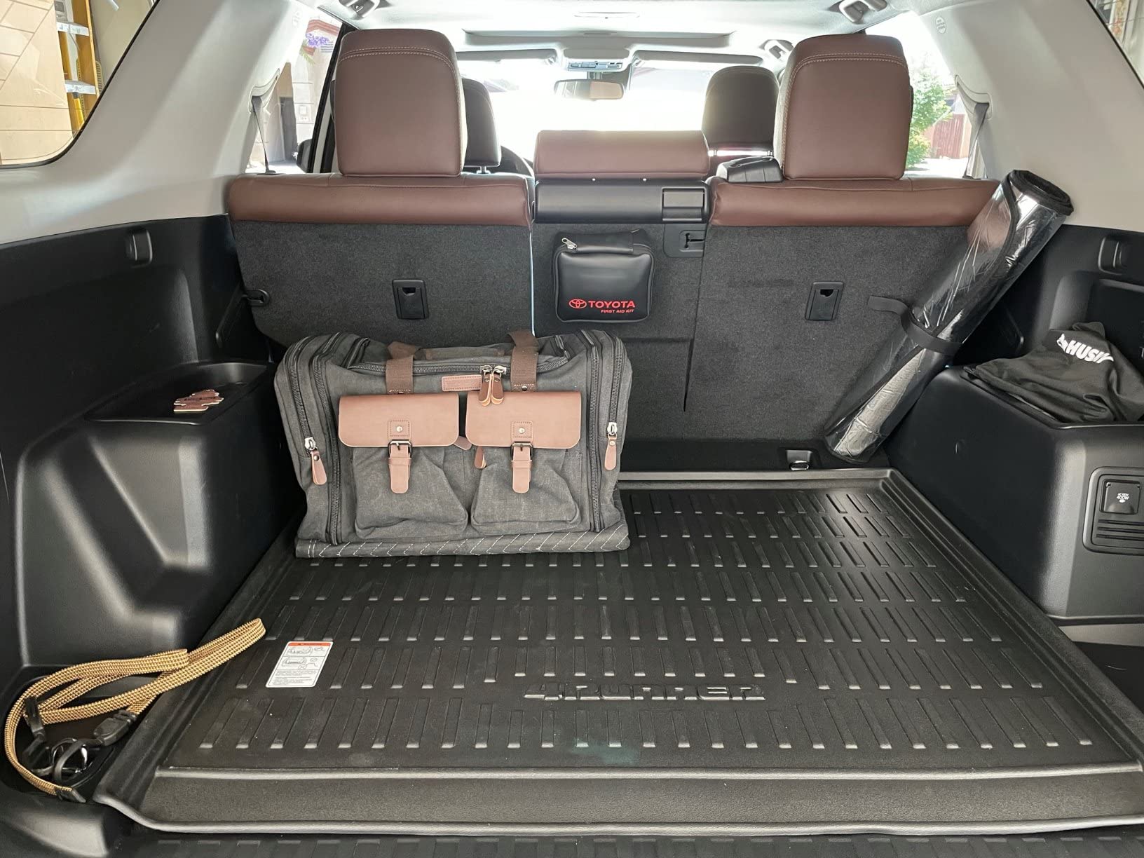 Waxed Canvas Duffle Bag - 50L Weekender Overnight Travel Bag customer photo 1