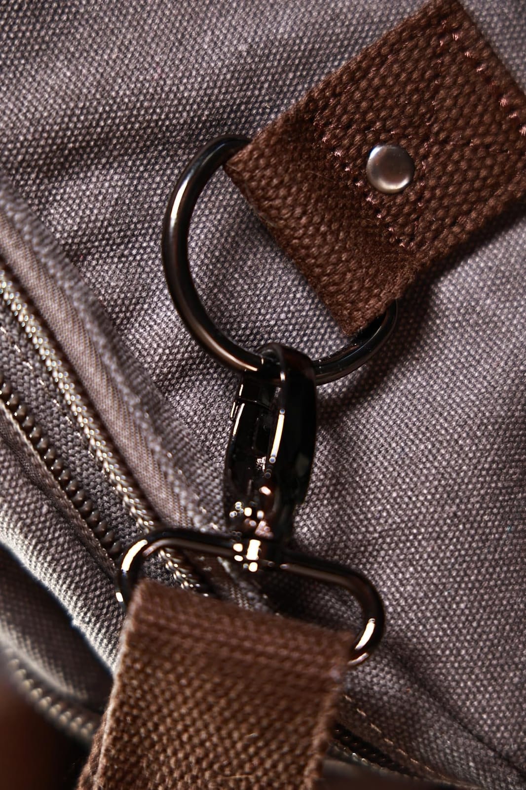 Waxed Canvas Duffle Bag - 50L Weekender Overnight Travel Bag customer photo 2