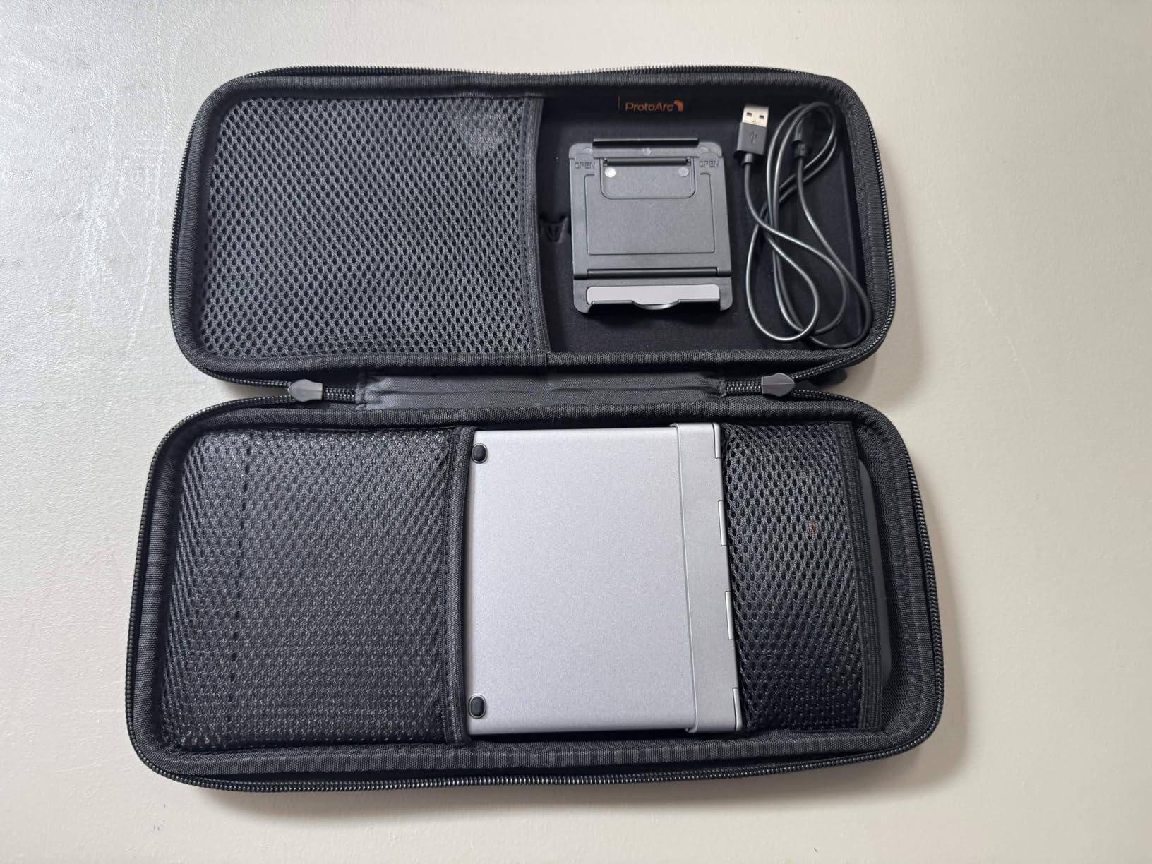 ProtoArc XKM01 Full-Size Foldable Keyboard Mouse Combo for Travel, Gray customer photo 2