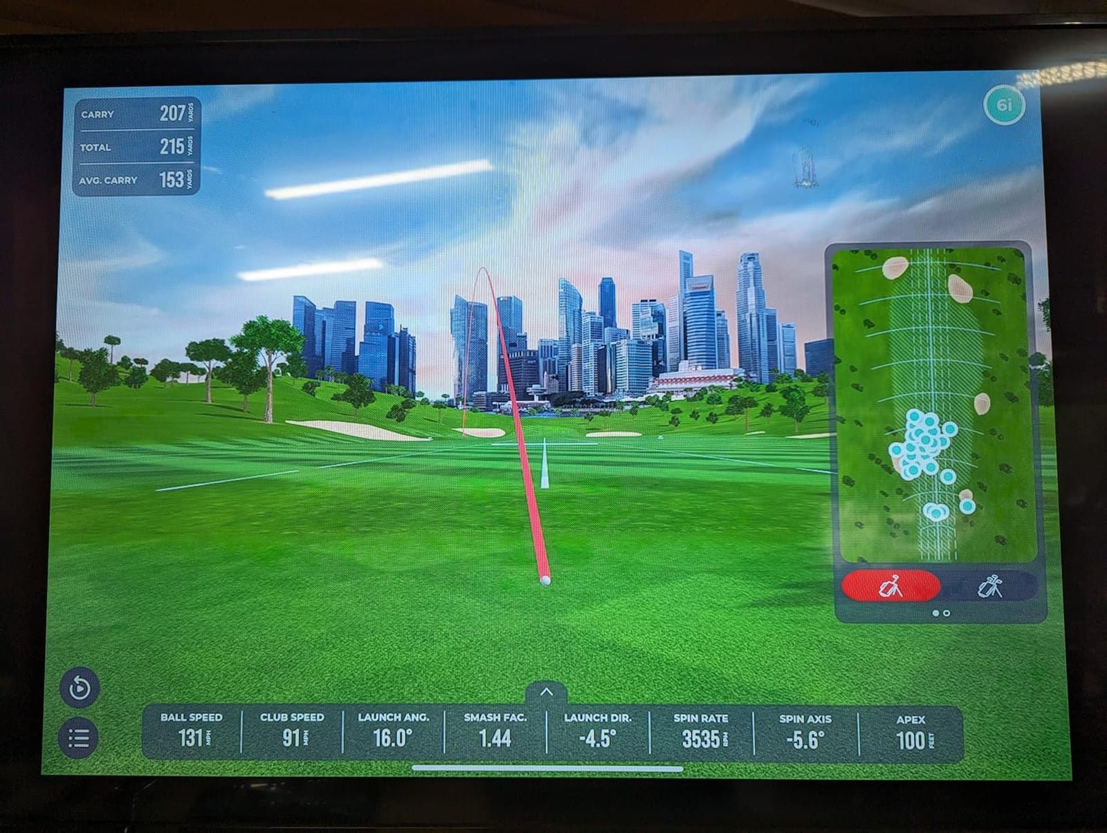 Rapsodo MLM2Pro Mobile Launch Monitor Golf Simulator customer photo 2