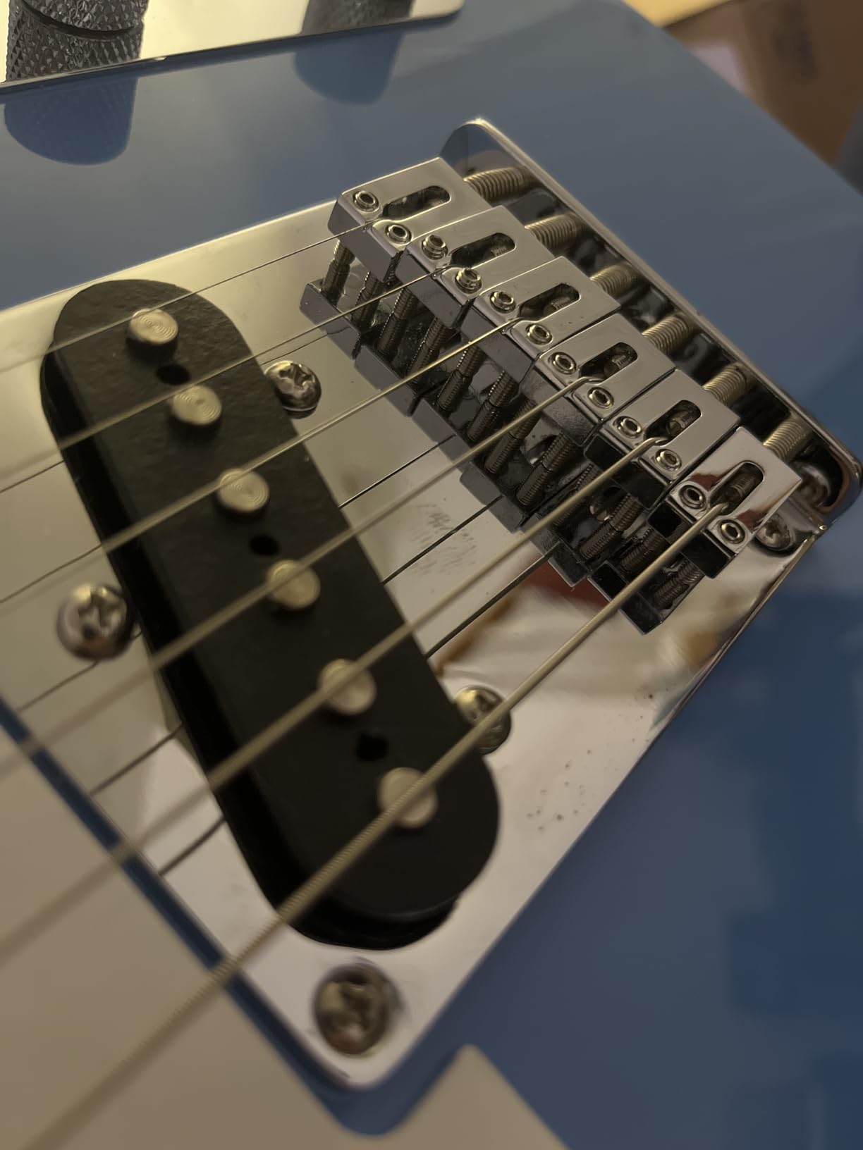 Squire Sonic Telecaster Electric Guitar, Butterscotch Blonde, Maple Fingerboard customer photo 2