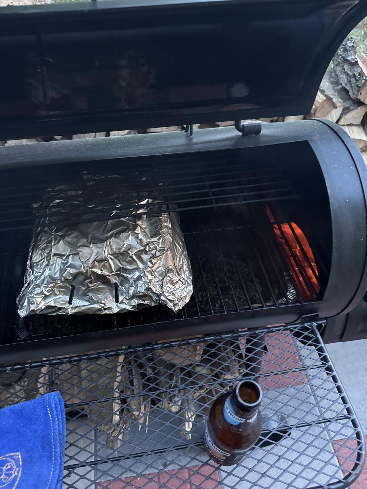 Sophia & William Charcoal Grills with Smoker Large 941 SQ.IN. Cooking Area | Outdoor Barrel Offset Smoker Grills Heavy-Duty customer photo 2