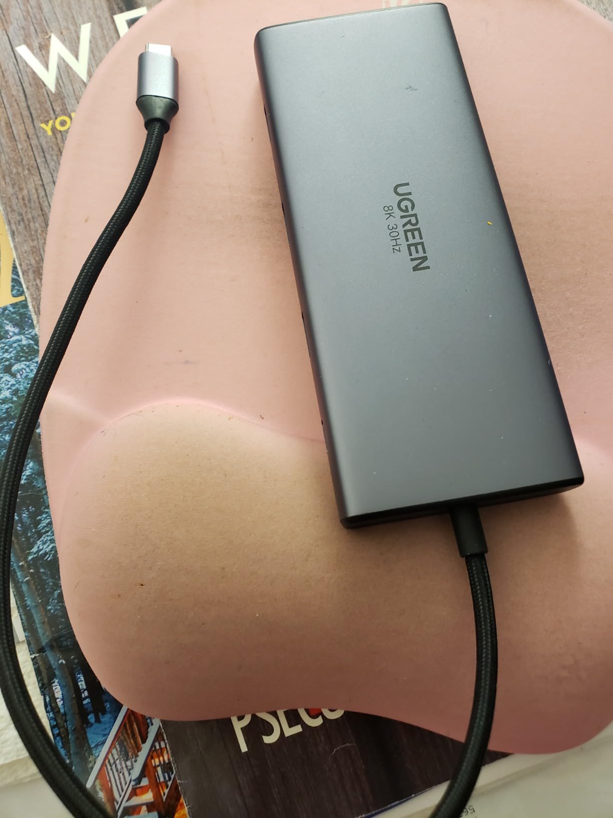 UGREEN 10-in-1 USB C Docking Station, Dual HDMI 4K@60Hz, Single 8K@30Hz, 100W PD, 5Gbps USB C&A Data Ports, Gigabit Ethernet, SD/TF 3.0 Card Reader, Revodok Pro 210 USB-C Hub Compatible for HP, Dell customer photo 2