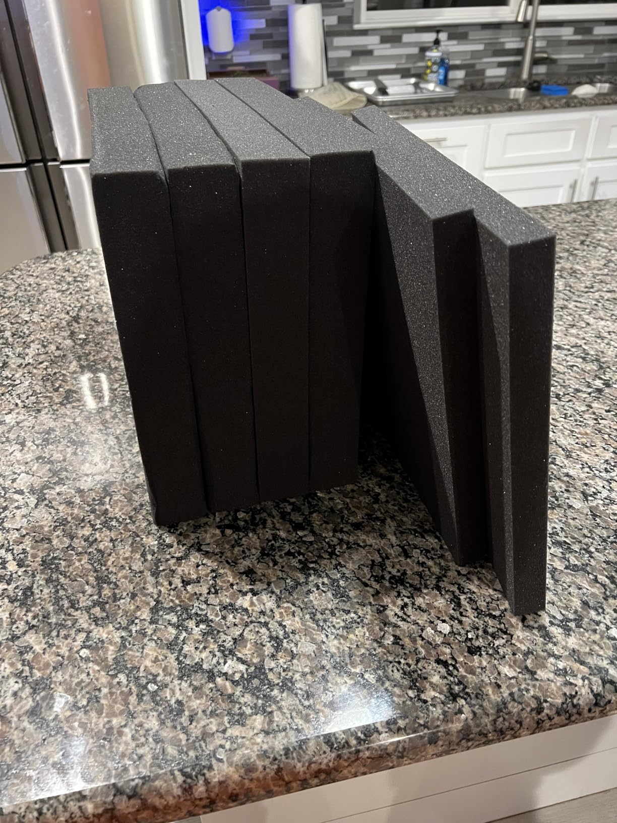 4 Pcs Pick Apart Foam Insert, 2 Size Pre Cube Sheet Foams with Bottom Use | 16 Inch Length Tool Box Foam, Elastic Packing Foams for Board Game Box Cases Storage Drawer customer photo 2
