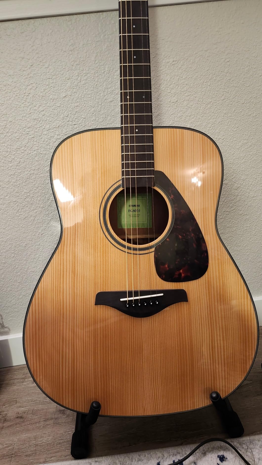 YAMAHA FG800J Solid Top Acoustic Guitar customer photo 2