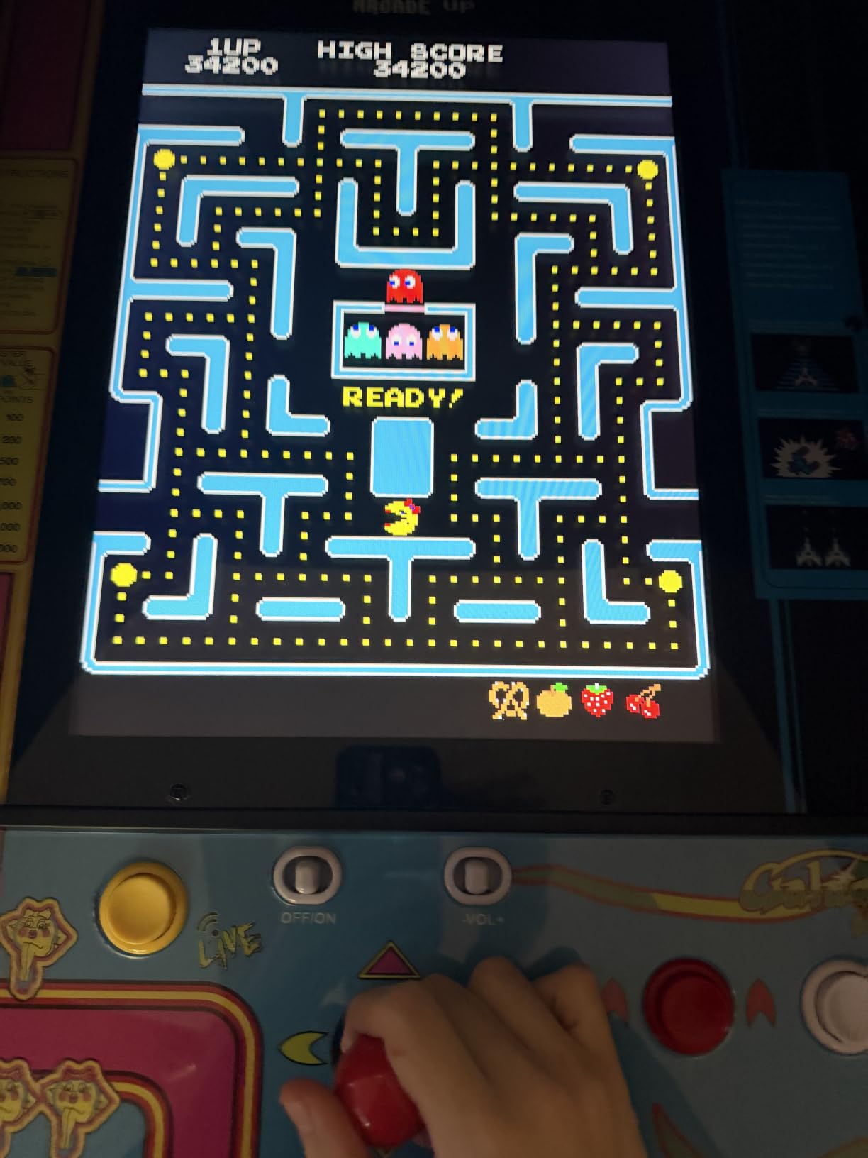 Arcade1Up Ms. Pac-Man Class of '81 Deluxe Arcade, 12 Retro Games customer photo 2