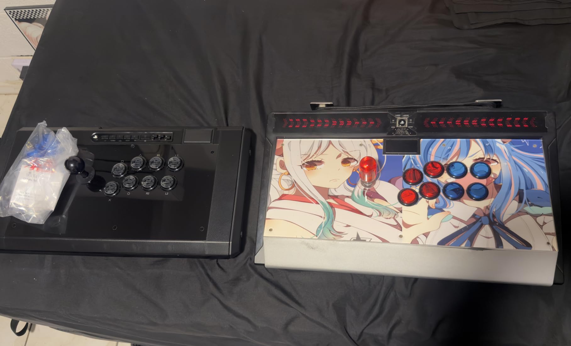 Qanba Q7 Obsidian 2 Wired Joystick for PlayStation 5/4 and PC (Fighting Stick) Officially Licensed Sony Product customer photo 1