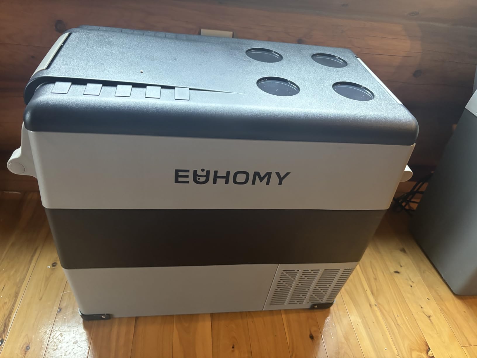 EUHOMY 48QT 12 Volt Refrigerator, -4℉~68℉ Portable Freezer for Car | No Ice Needed, 12V&100-240V, Compressor Cooling, ECO/MAX Modes, 3-Level Battery Protection, Truck/Travel/Home Use,Low Noise customer photo 2