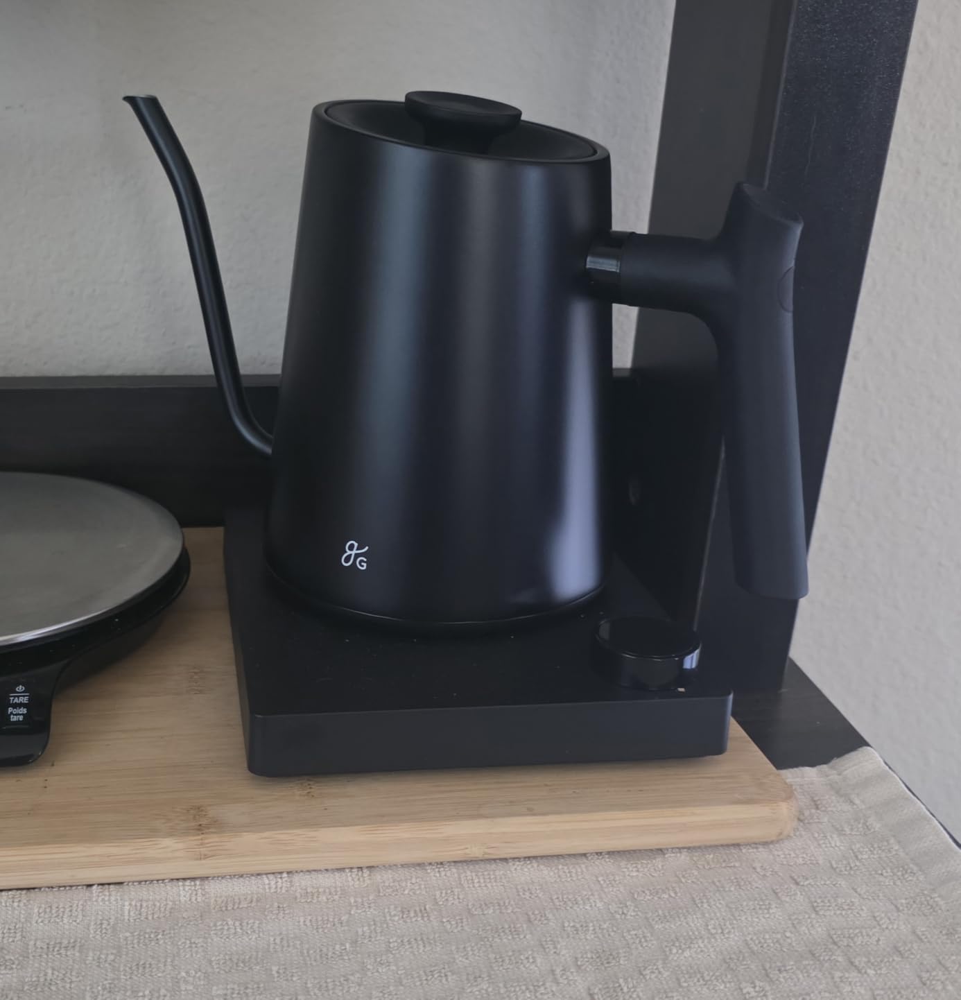 Greater Goods Gooseneck Electric Kettle, 1200W Temperature Control, 0.8L customer photo 2
