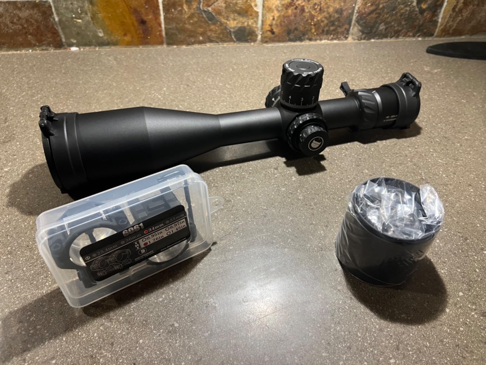 DISCOVERYOPT HD 5-30x56 PRS Rifle Scope, First Focal Plane (FFP), Red Illuminated Reticle, Zero Stop, 34mm Tube, Waterproof, Fogproof, Shockproof customer photo 1