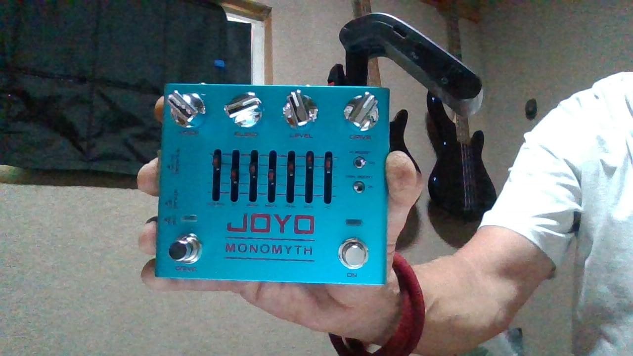 JOYO Bass Preamp & DI Guitar Pedal, 6-Band Graphic EQ with Blend/Voice/Drive Control, Treble & Gain Boost, XLR DI Out & Cab Sim (MONOMYTH R-26) customer photo 2