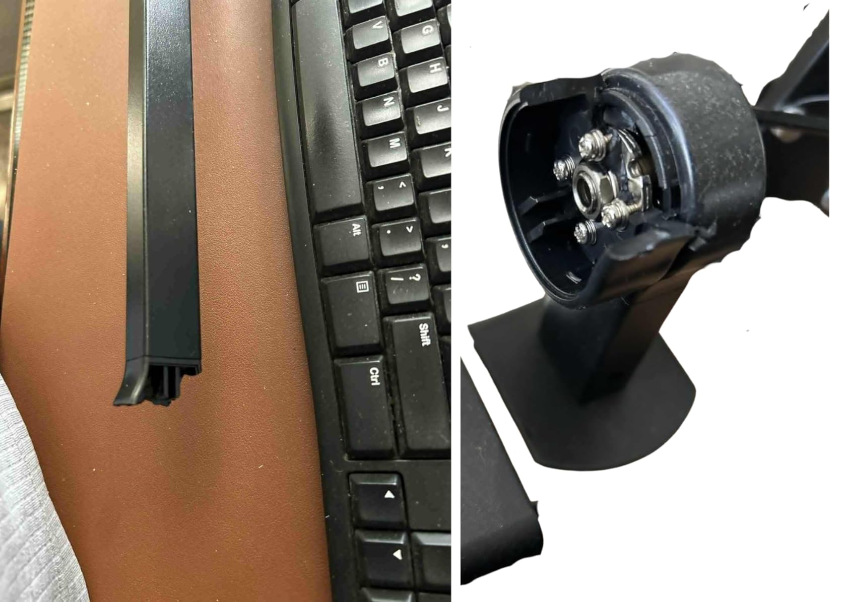 LED Desk Lamp with Clamp, 41.5