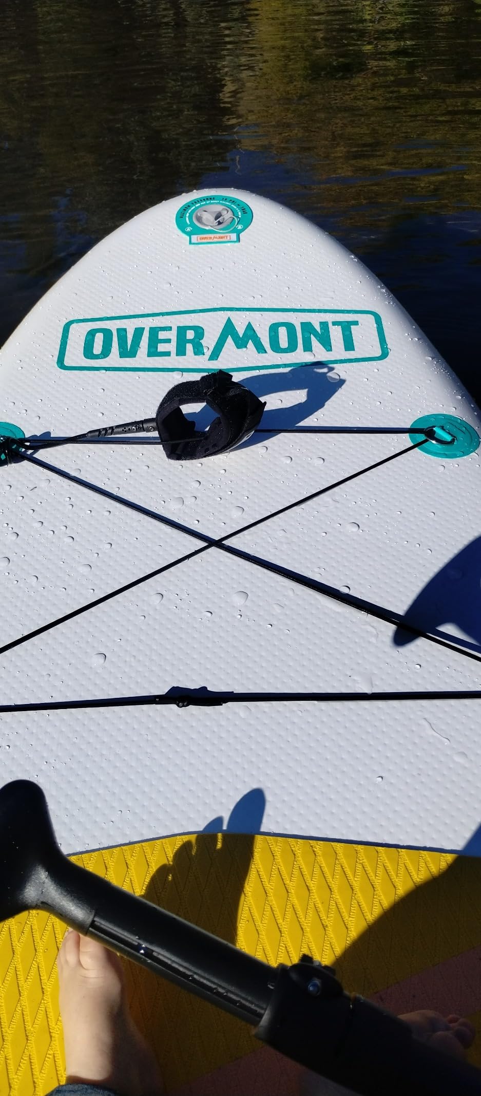 Overmont Inflatable Stand Up Paddle Board 10'6